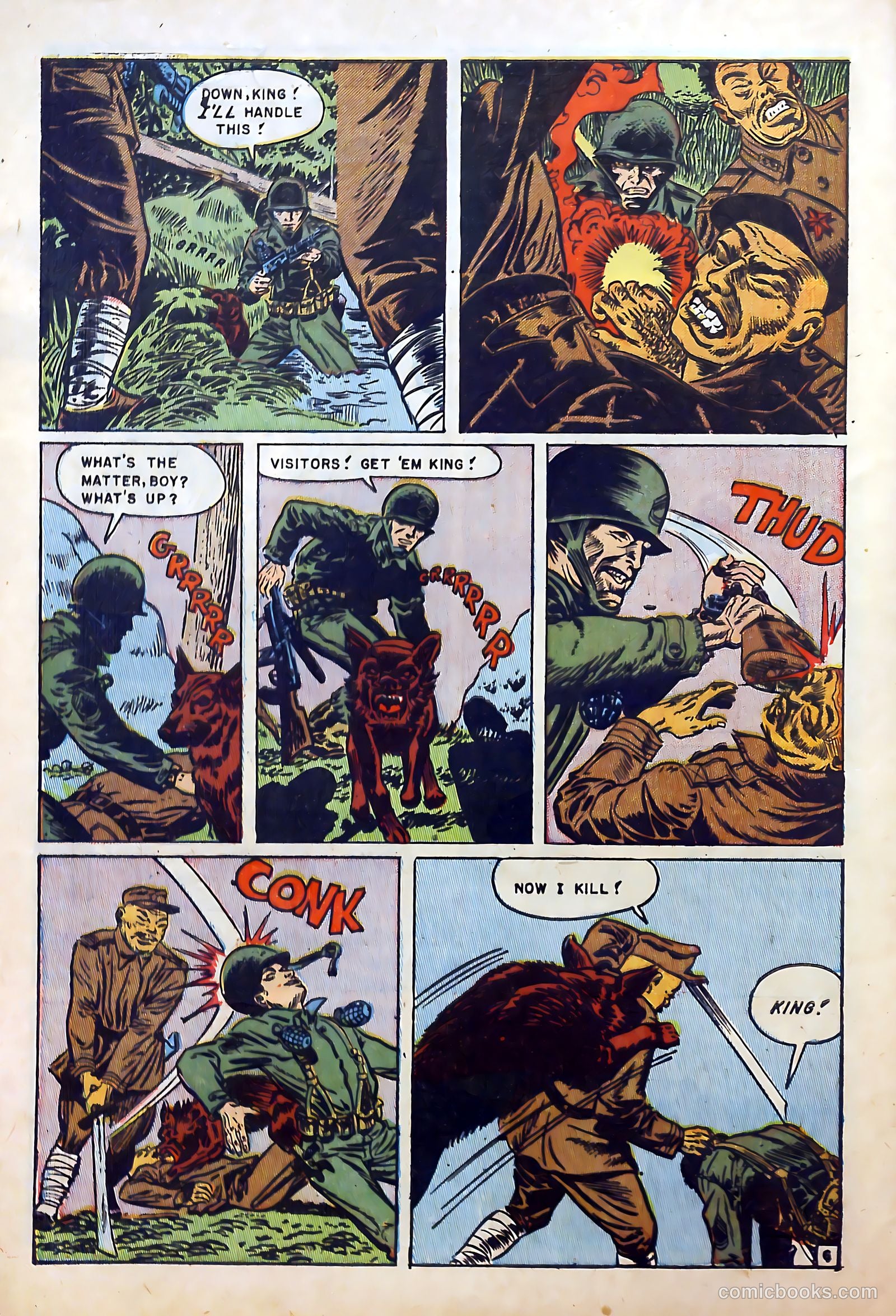 U.S. Paratroops #4 (1952) — page 8 of 36