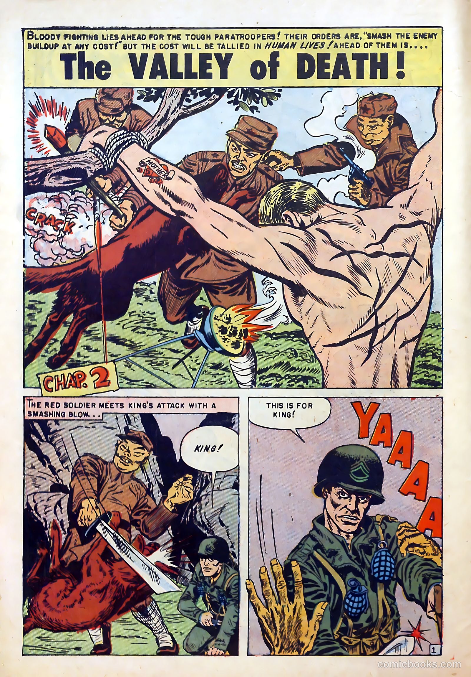 U.S. Paratroops #4 (1952) — page 10 of 36
