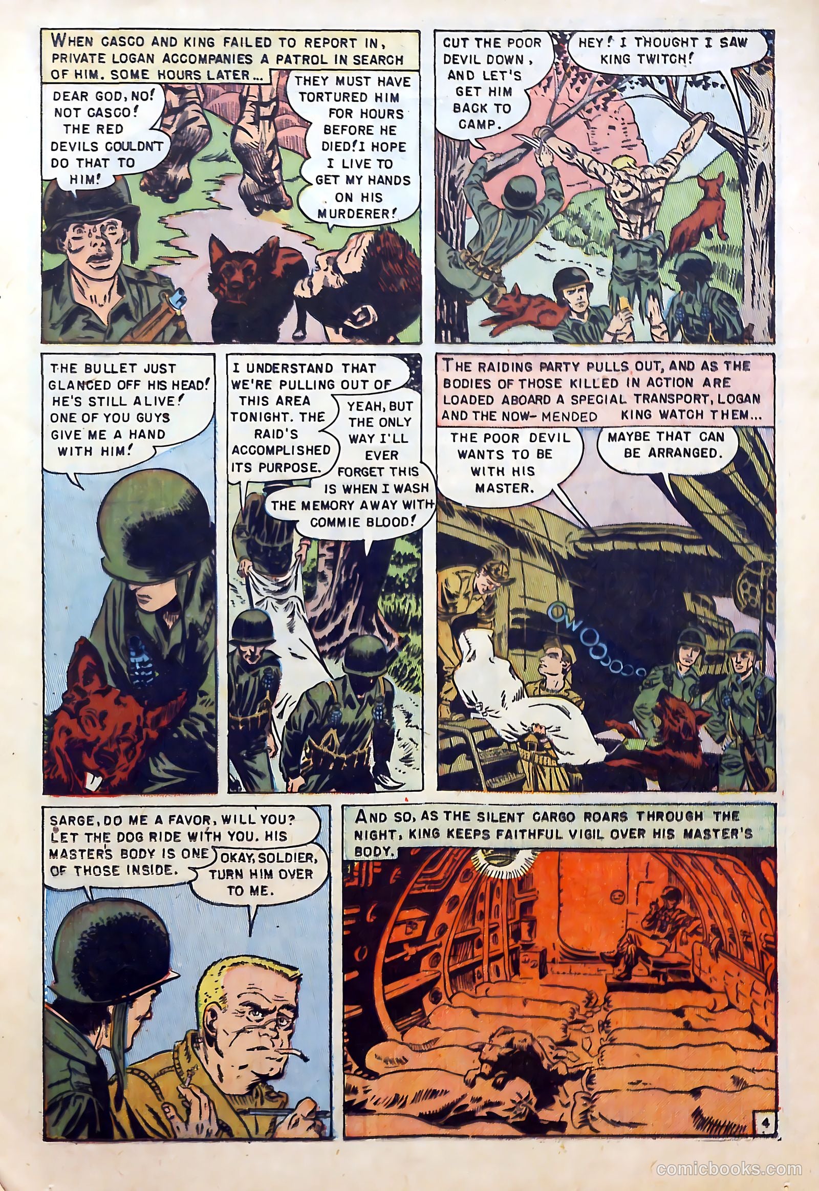 U.S. Paratroops #4 (1952) — page 13 of 36