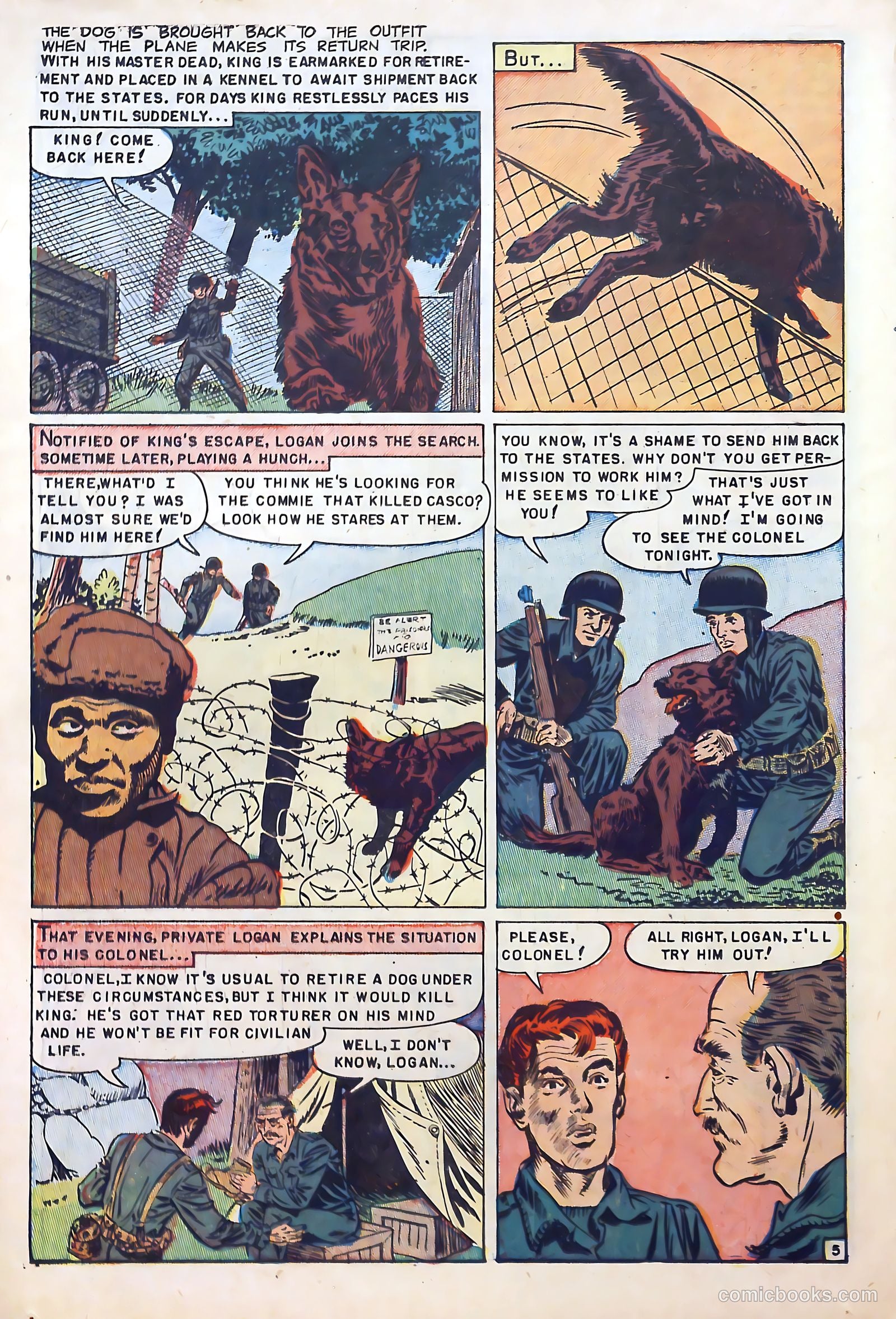 U.S. Paratroops #4 (1952) — page 14 of 36