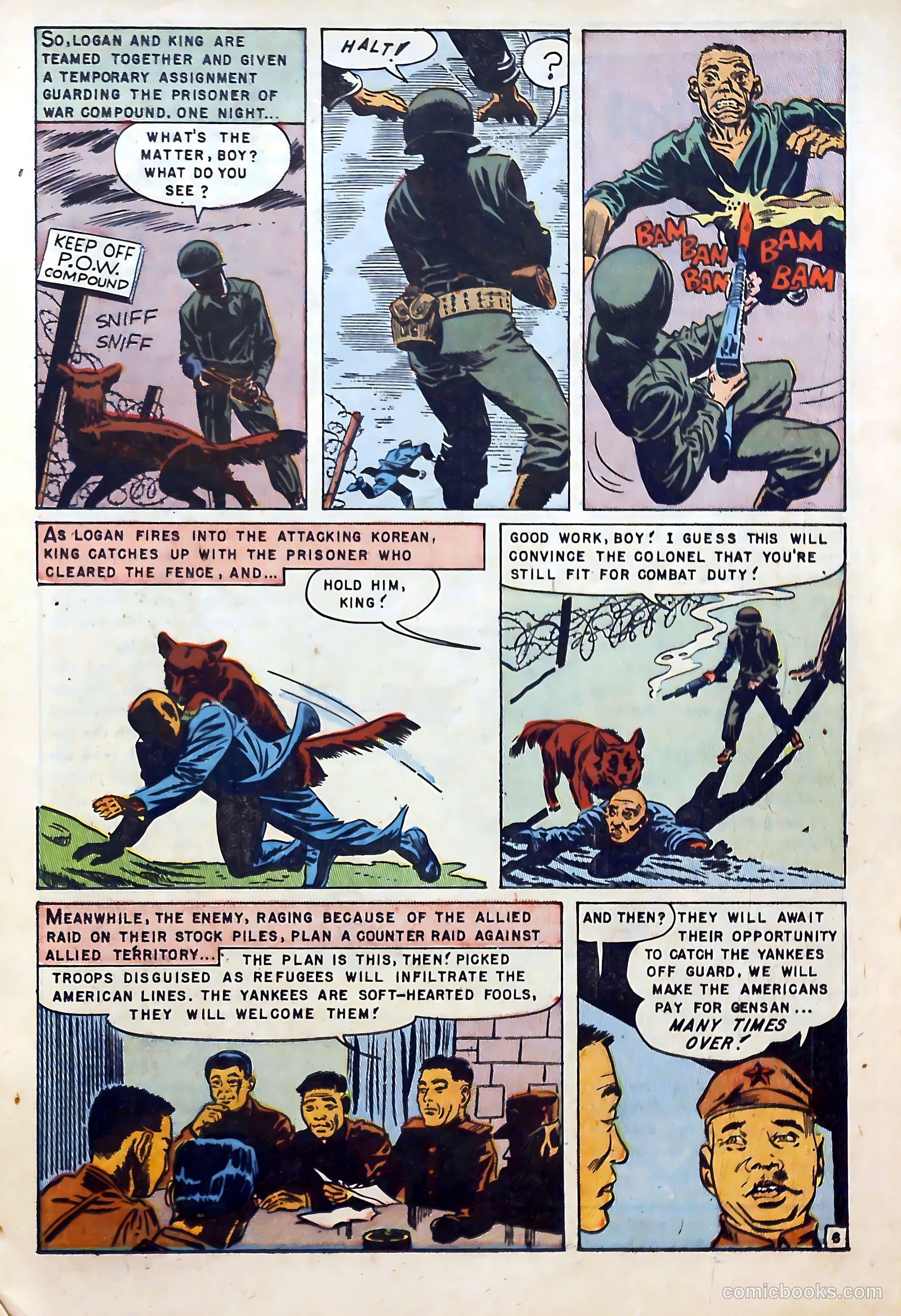 U.S. Paratroops #4 (1952) — page 15 of 36