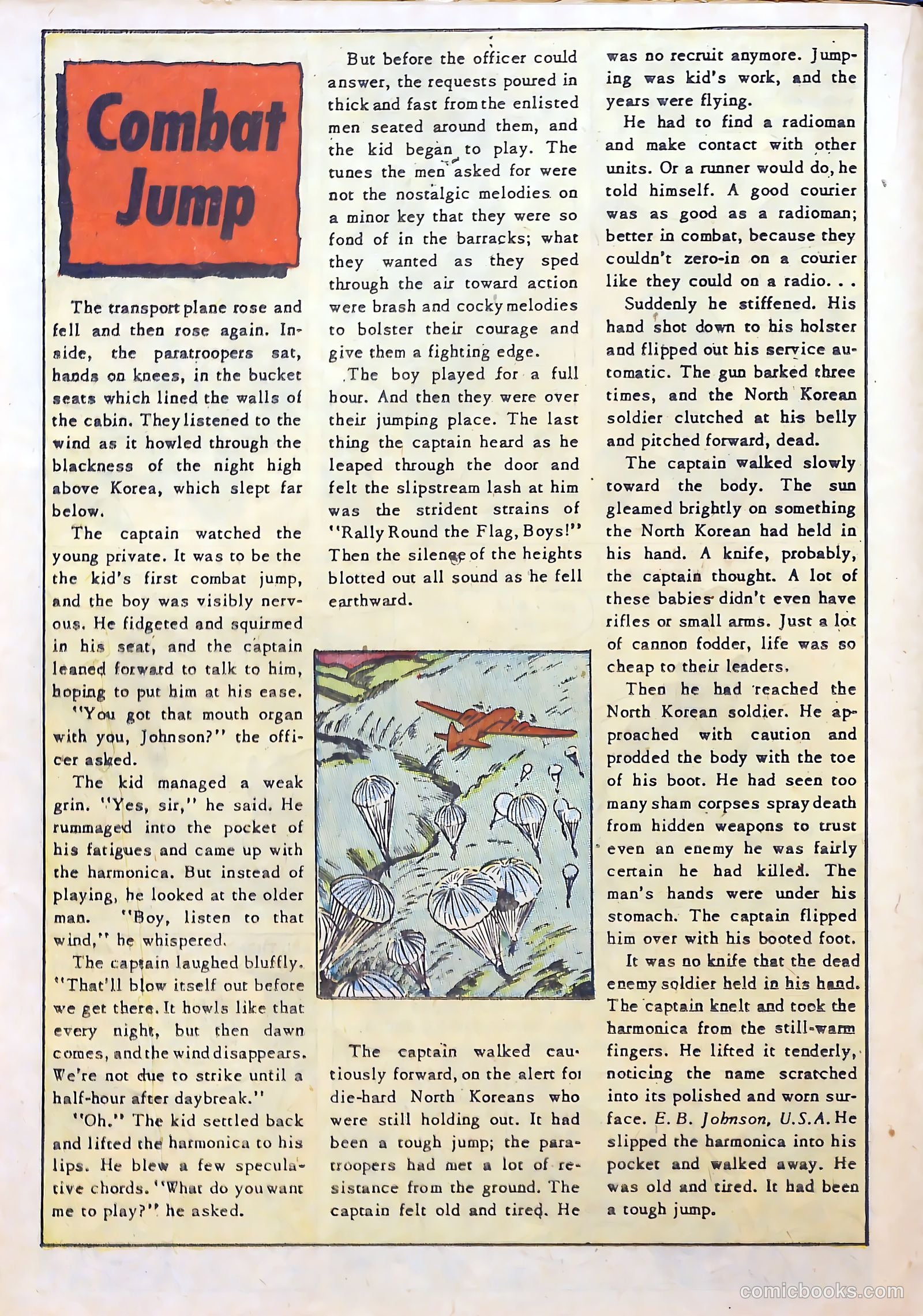 U.S. Paratroops #4 (1952) — page 16 of 36
