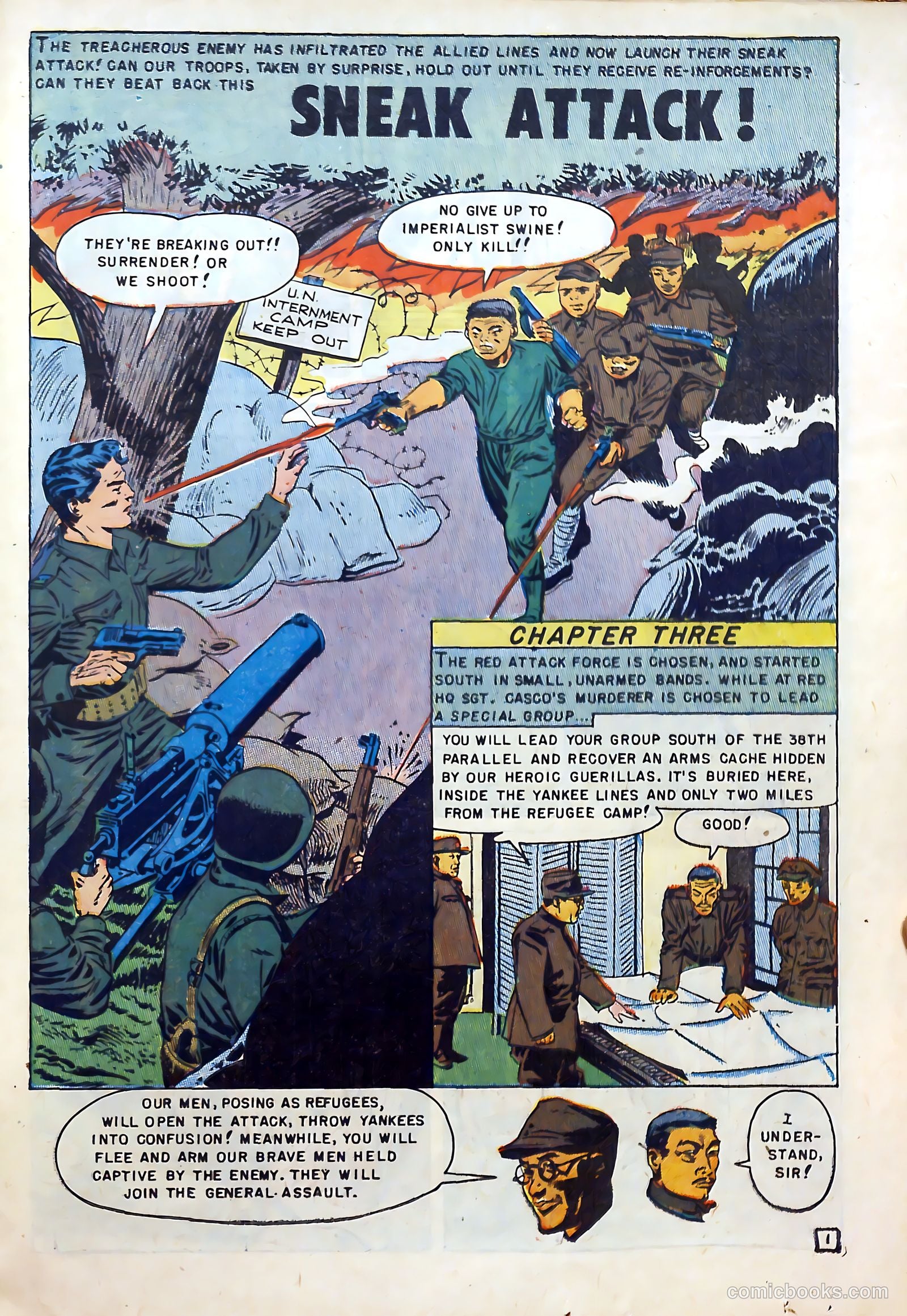 U.S. Paratroops #4 (1952) — page 19 of 36