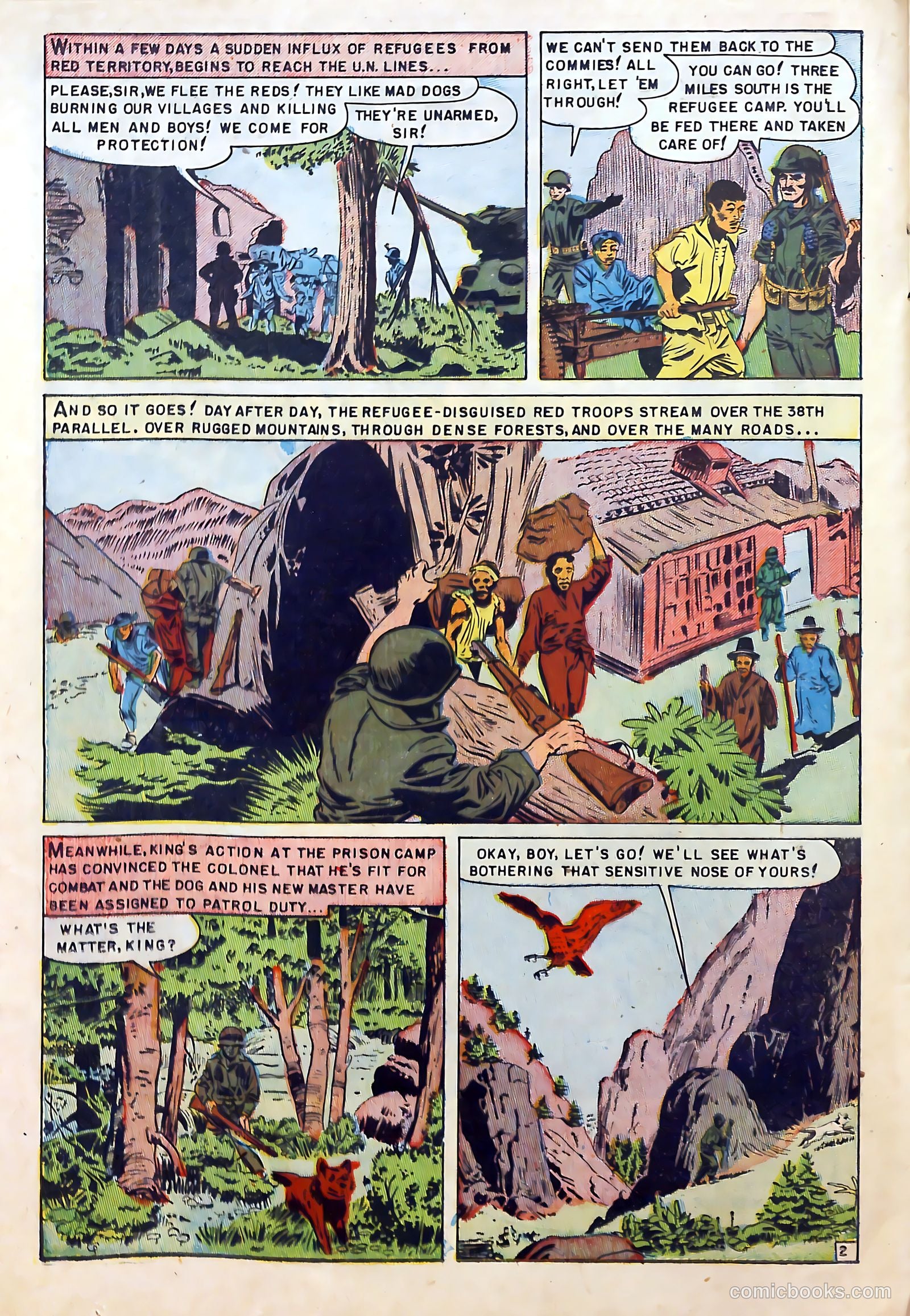 U.S. Paratroops #4 (1952) — page 20 of 36