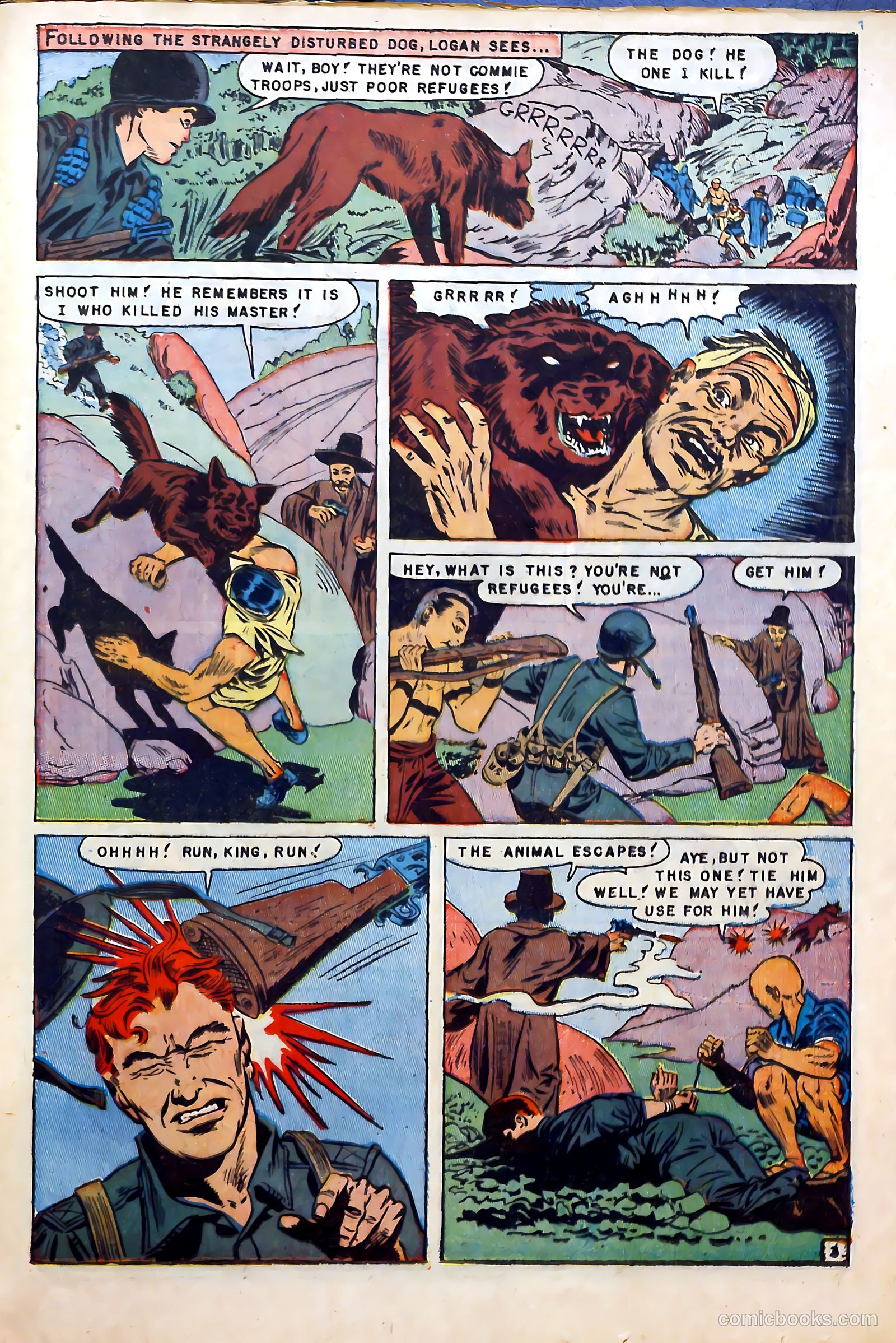 U.S. Paratroops #4 (1952) — page 21 of 36