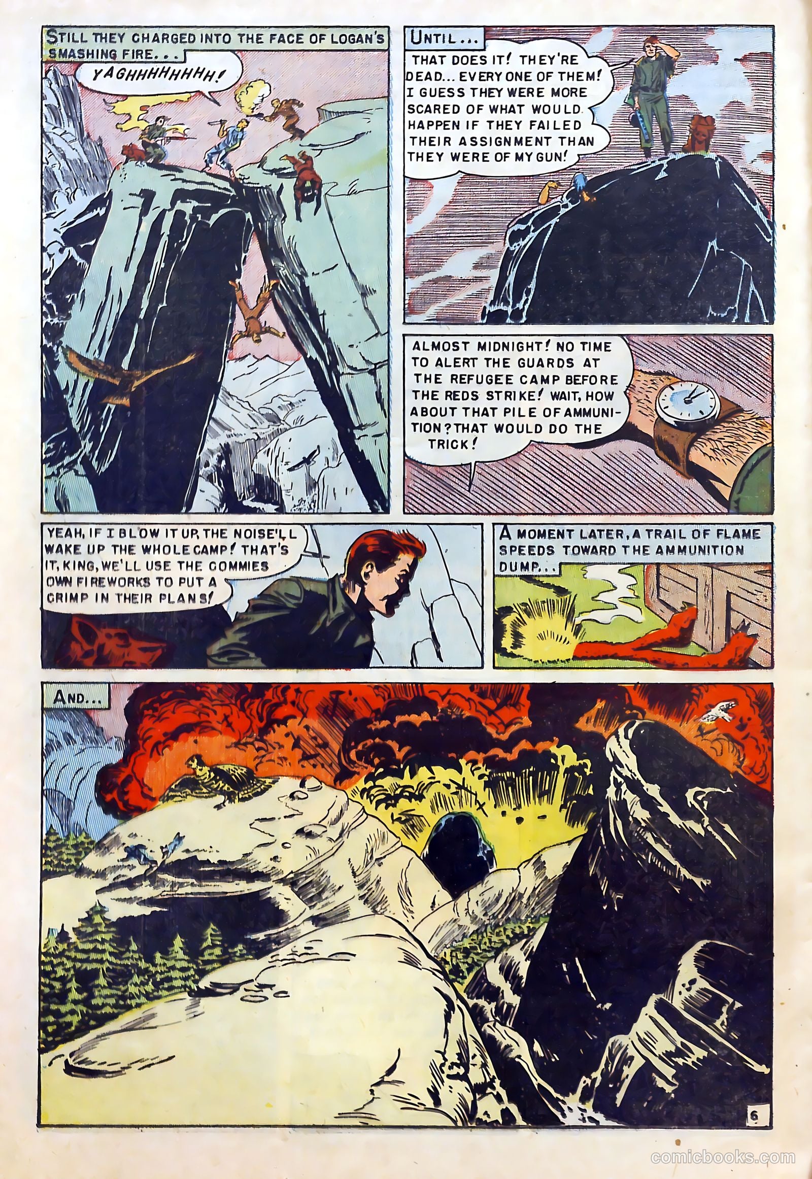 U.S. Paratroops #4 (1952) — page 24 of 36