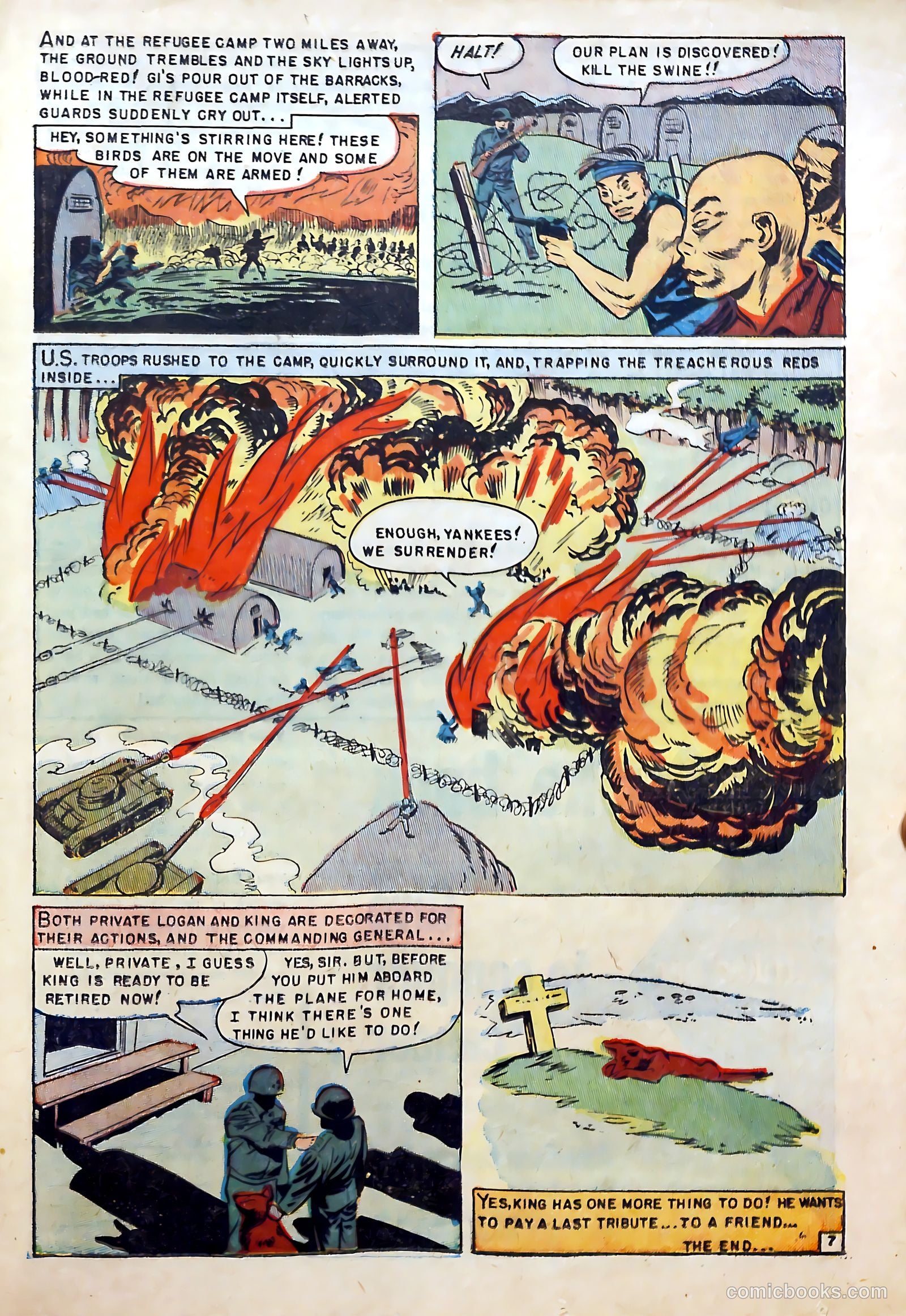 U.S. Paratroops #4 (1952) — page 25 of 36