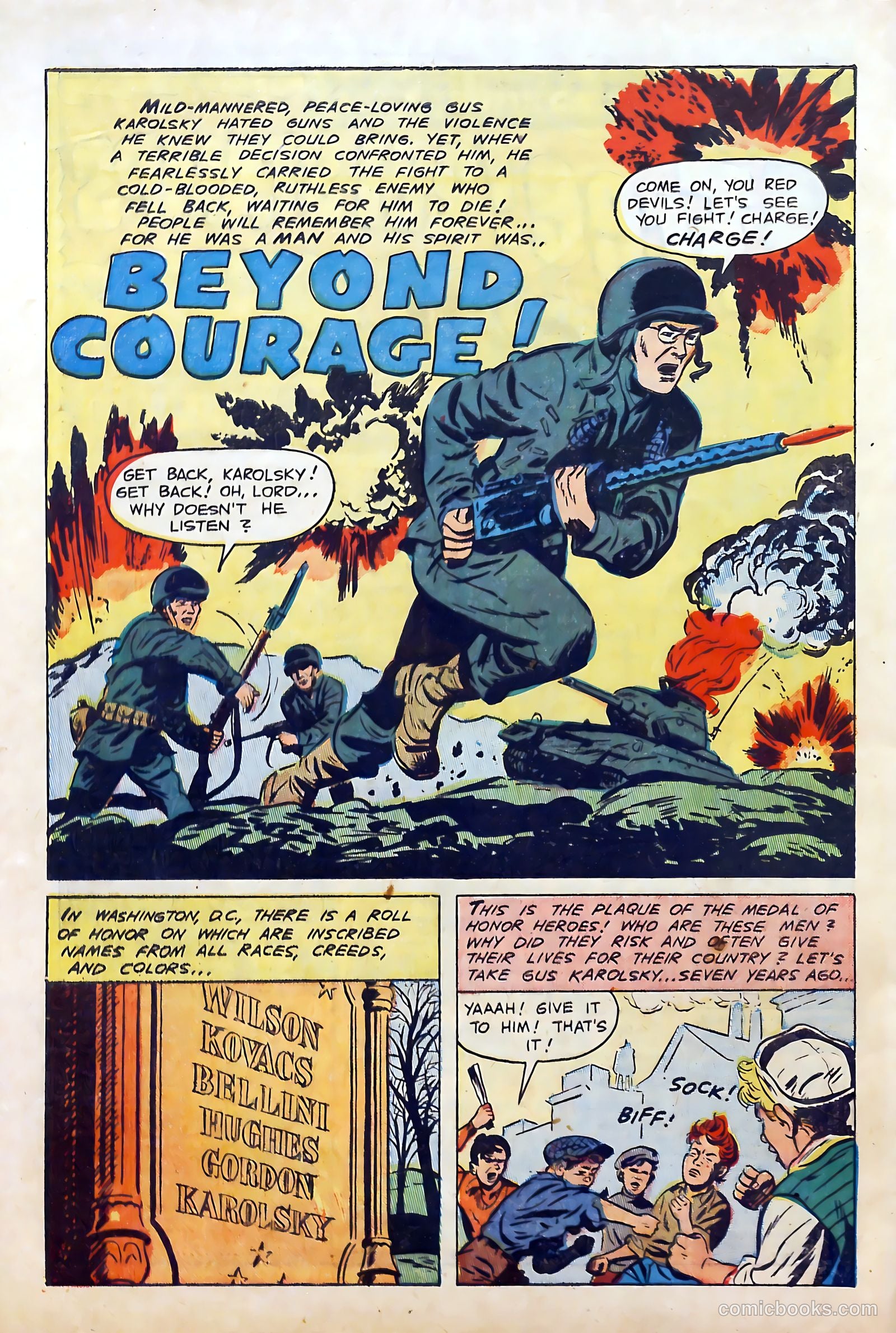 U.S. Paratroops #4 (1952) — page 28 of 36
