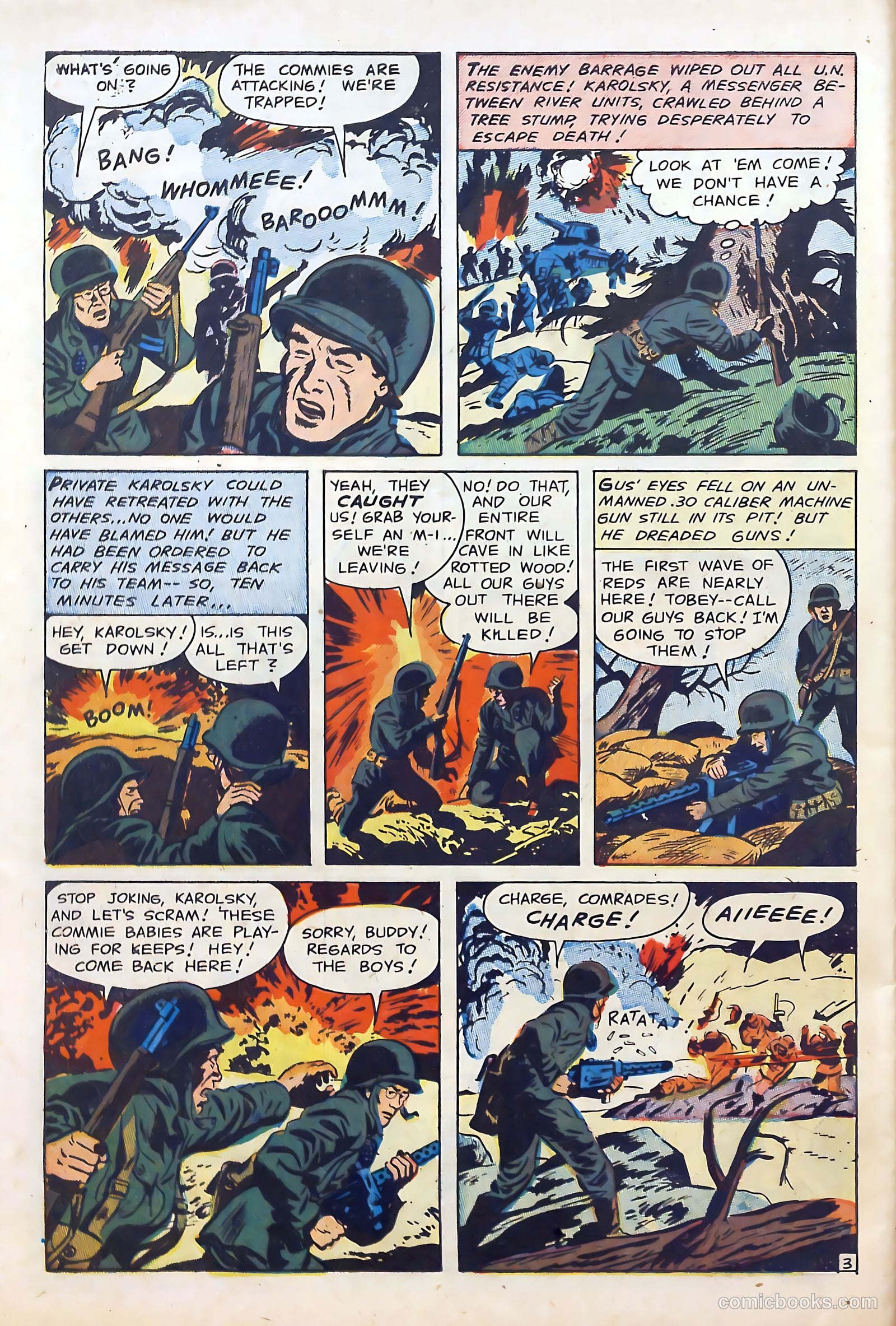 U.S. Paratroops #4 (1952) — page 30 of 36