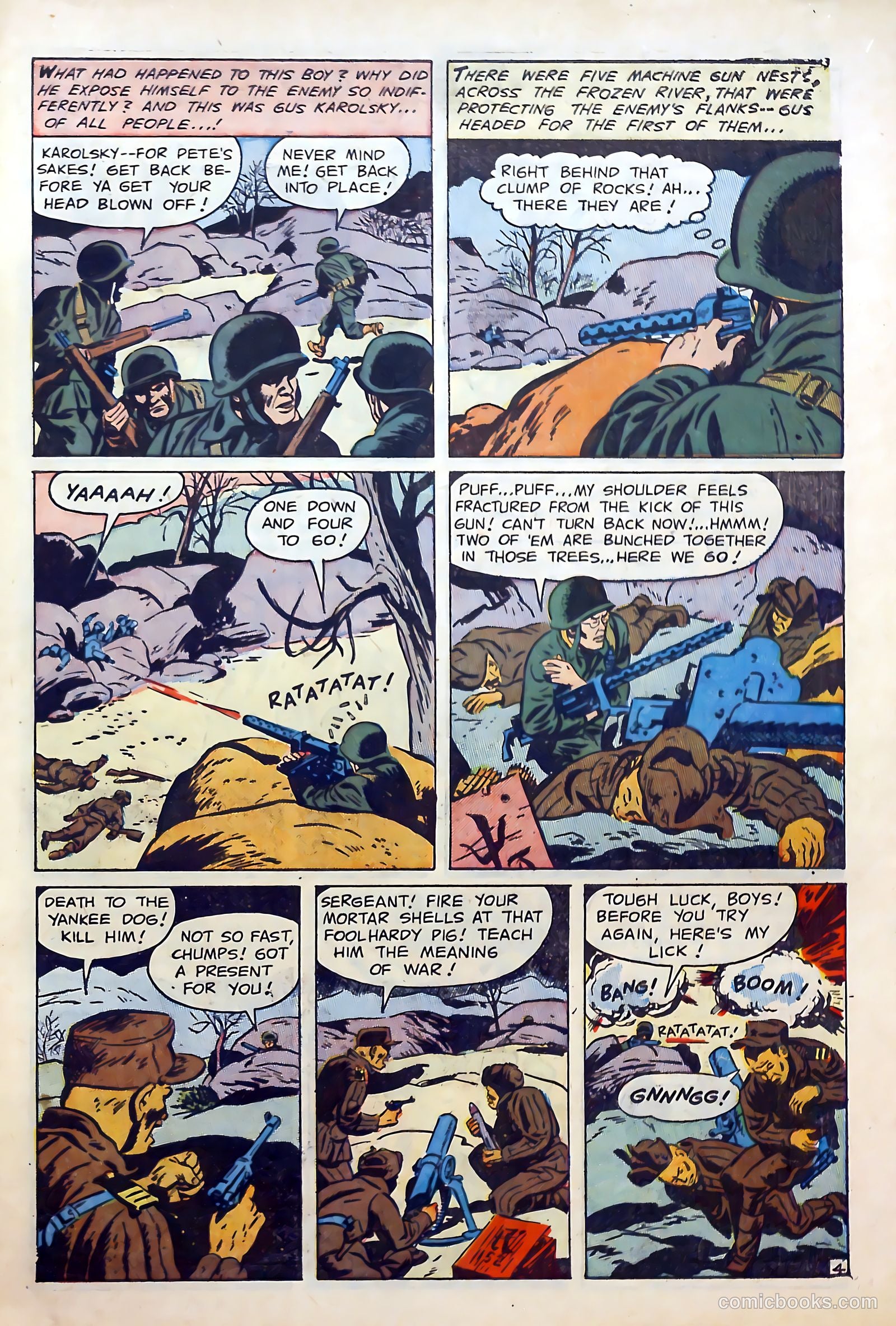 U.S. Paratroops #4 (1952) — page 31 of 36