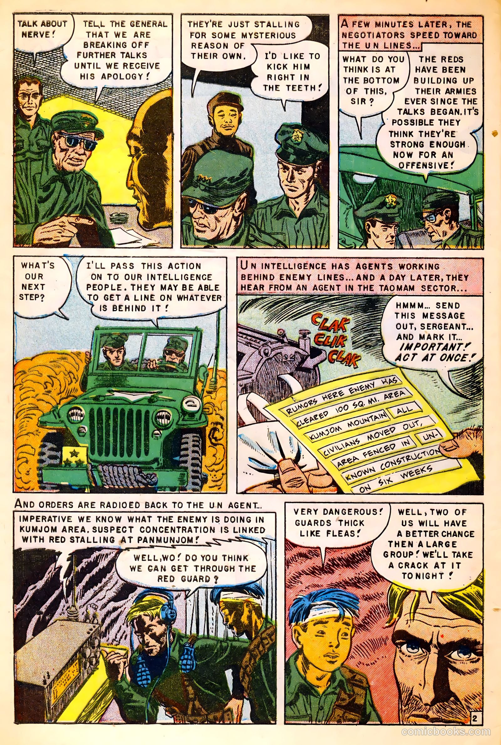U.S. Paratroops #5 (1952) — page 4 of 36