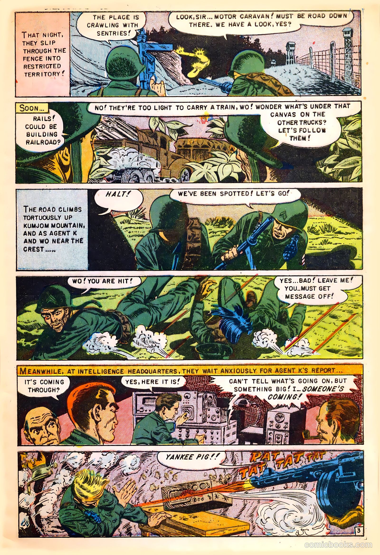 U.S. Paratroops #5 (1952) — page 5 of 36