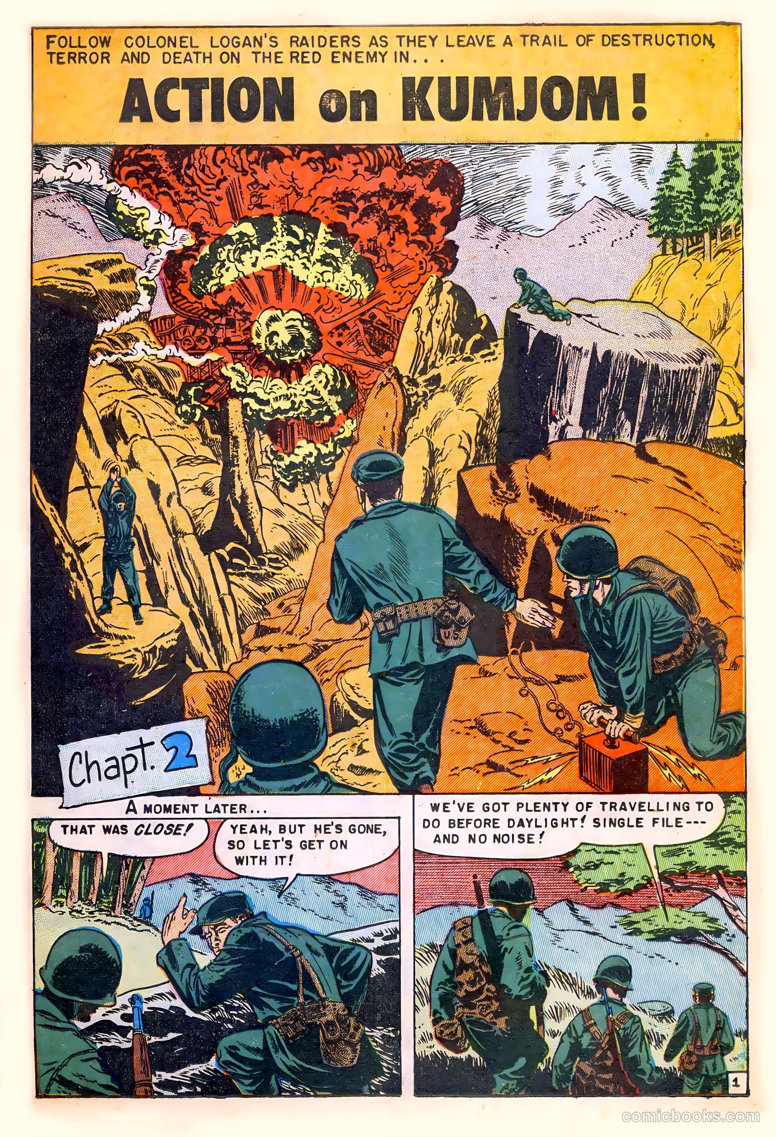 U.S. Paratroops #5 (1952) — page 11 of 36