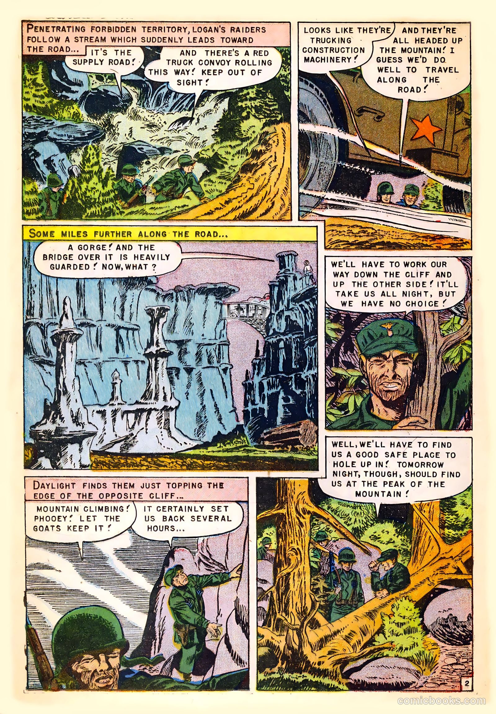 U.S. Paratroops #5 (1952) — page 12 of 36