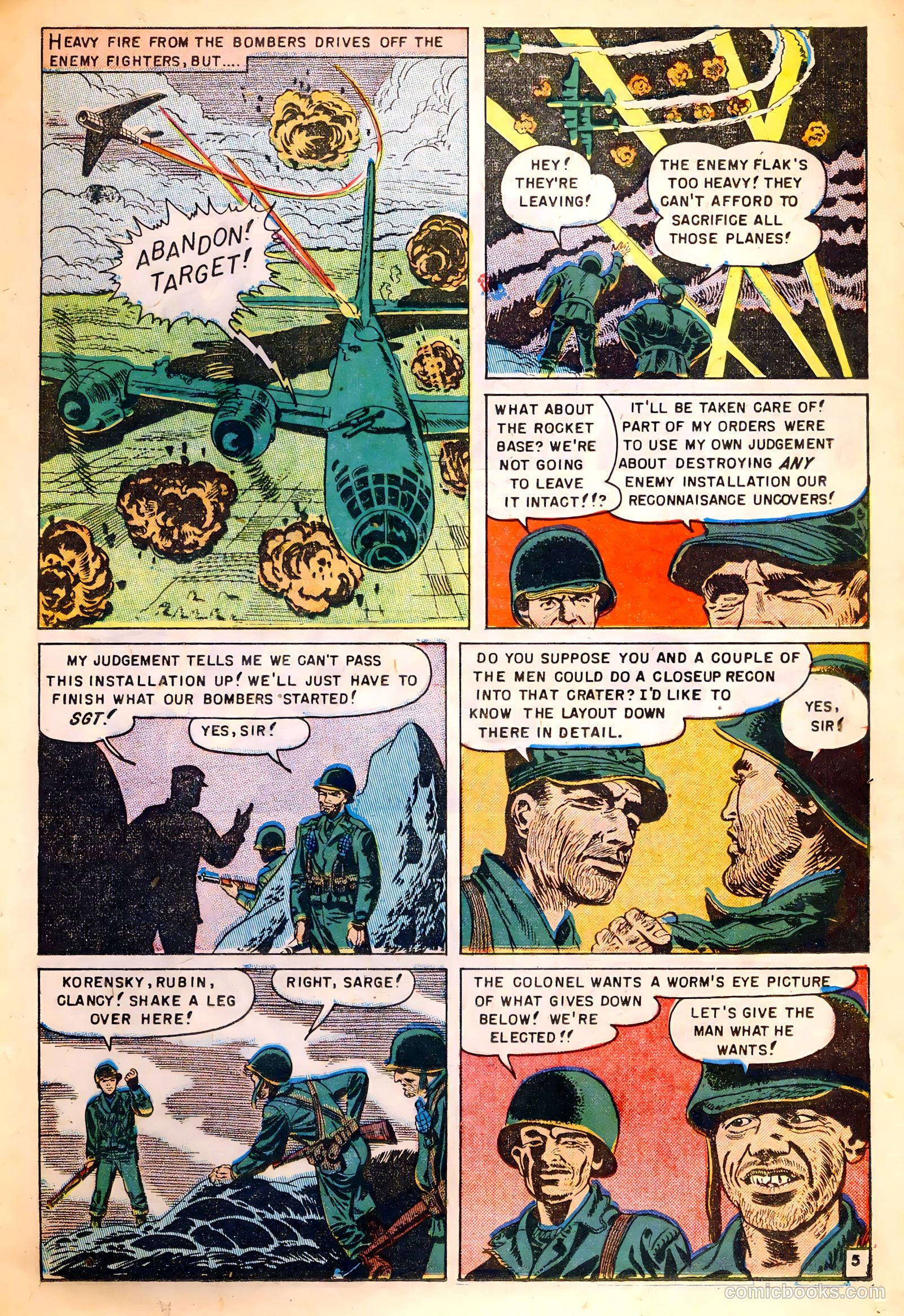 U.S. Paratroops #5 (1952) — page 15 of 36