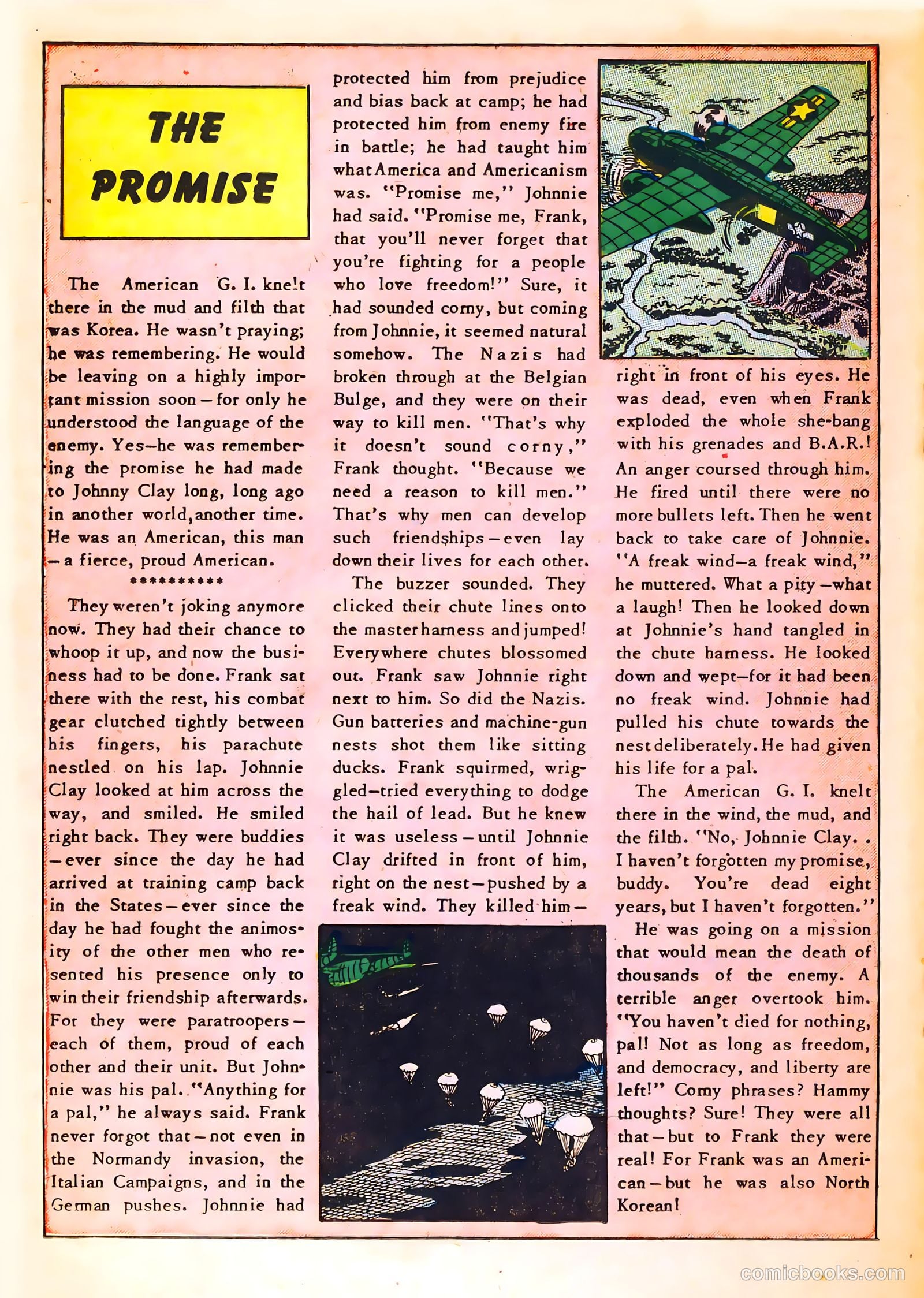 U.S. Paratroops #5 (1952) — page 18 of 36