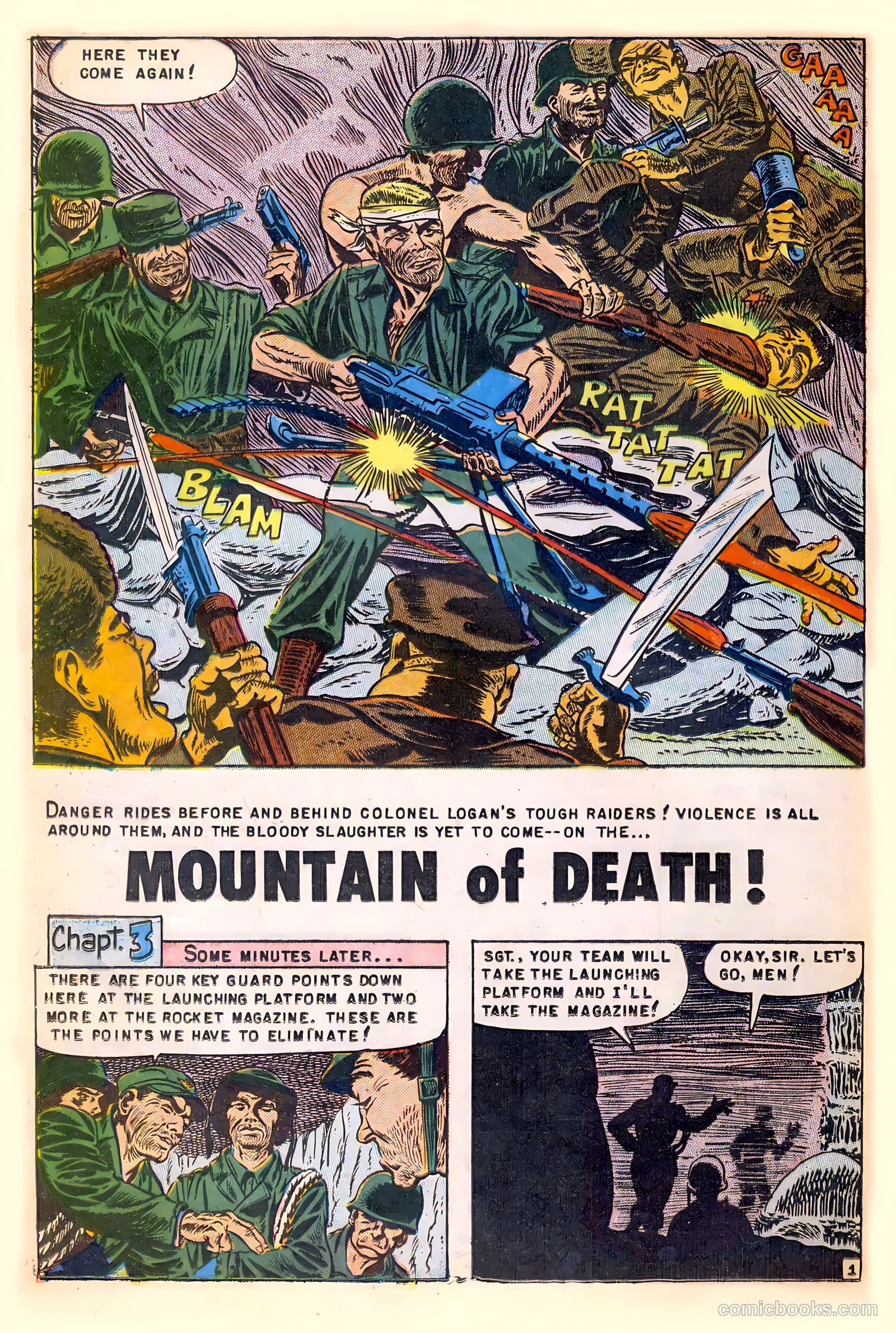 U.S. Paratroops #5 (1952) — page 20 of 36