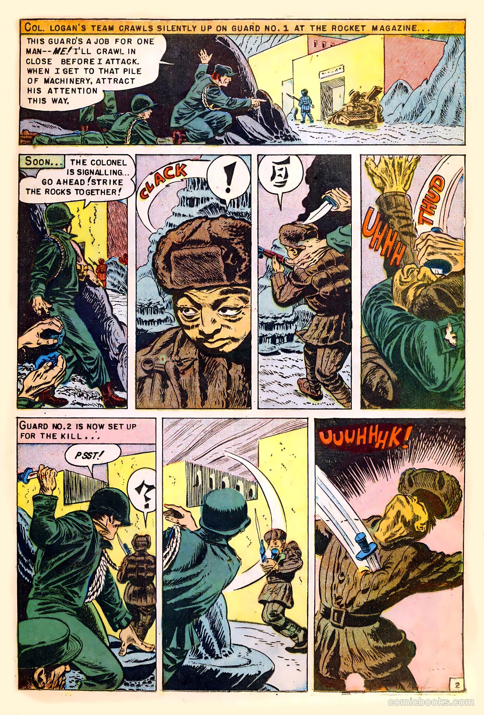 U.S. Paratroops #5 (1952) — page 21 of 36