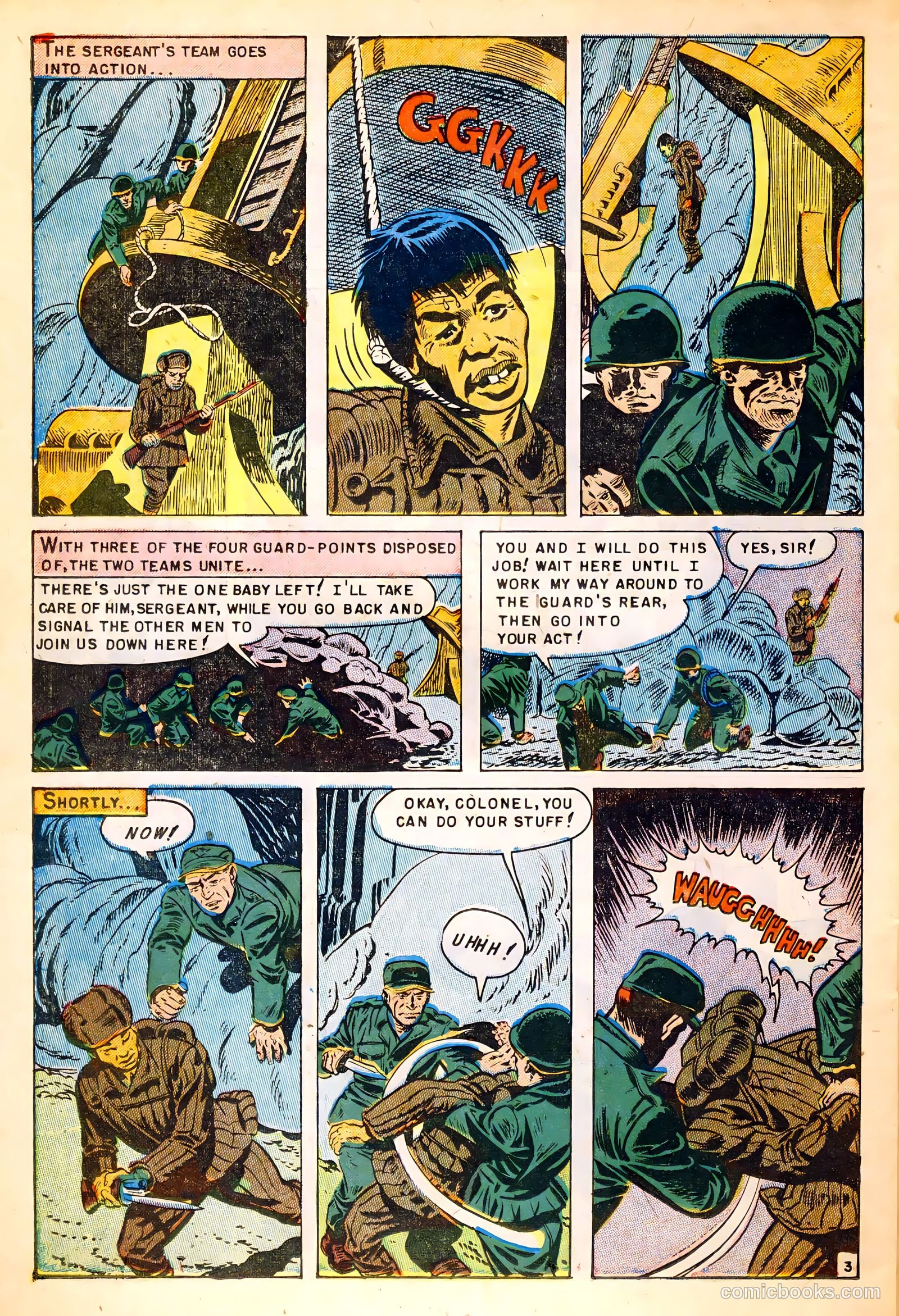 U.S. Paratroops #5 (1952) — page 22 of 36