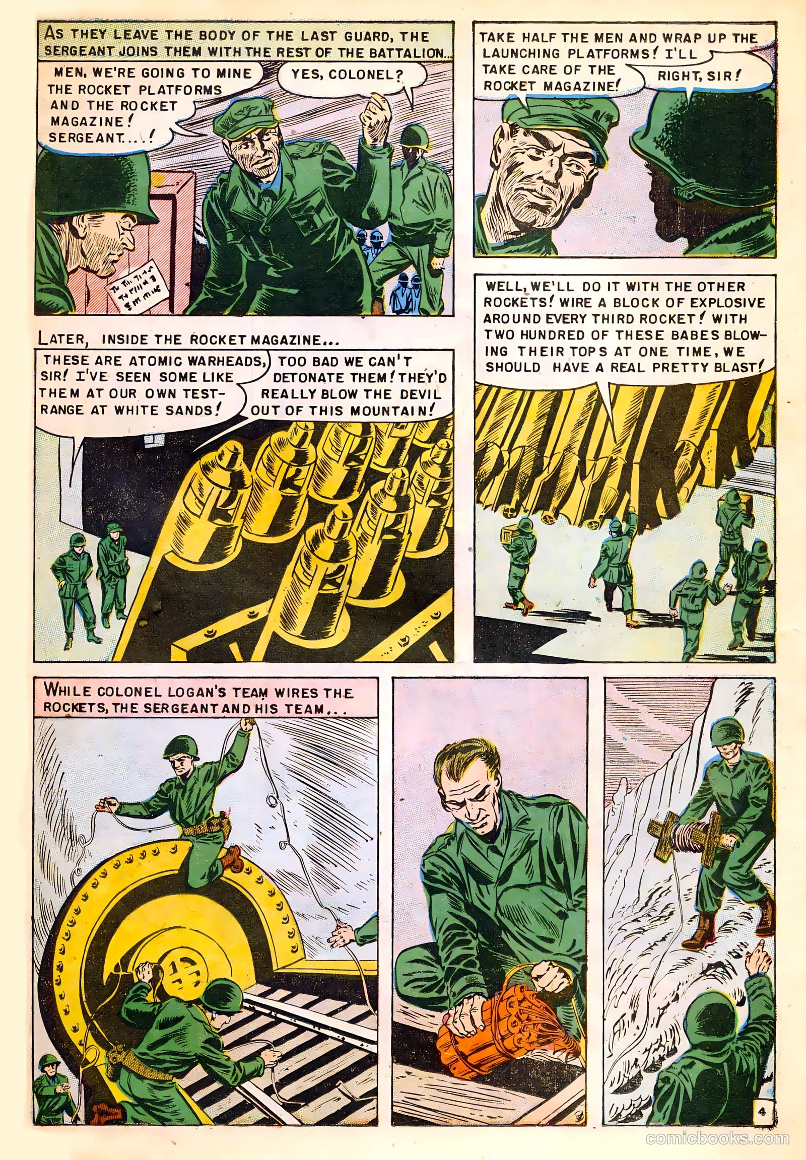 U.S. Paratroops #5 (1952) — page 23 of 36