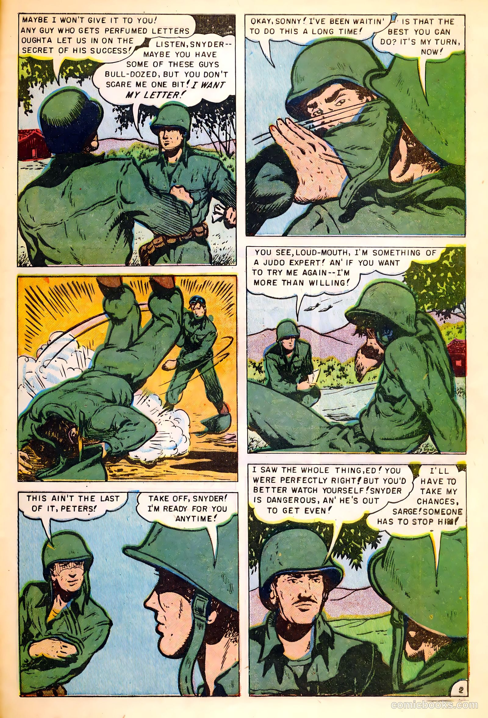 U.S. Paratroops #5 (1952) — page 29 of 36