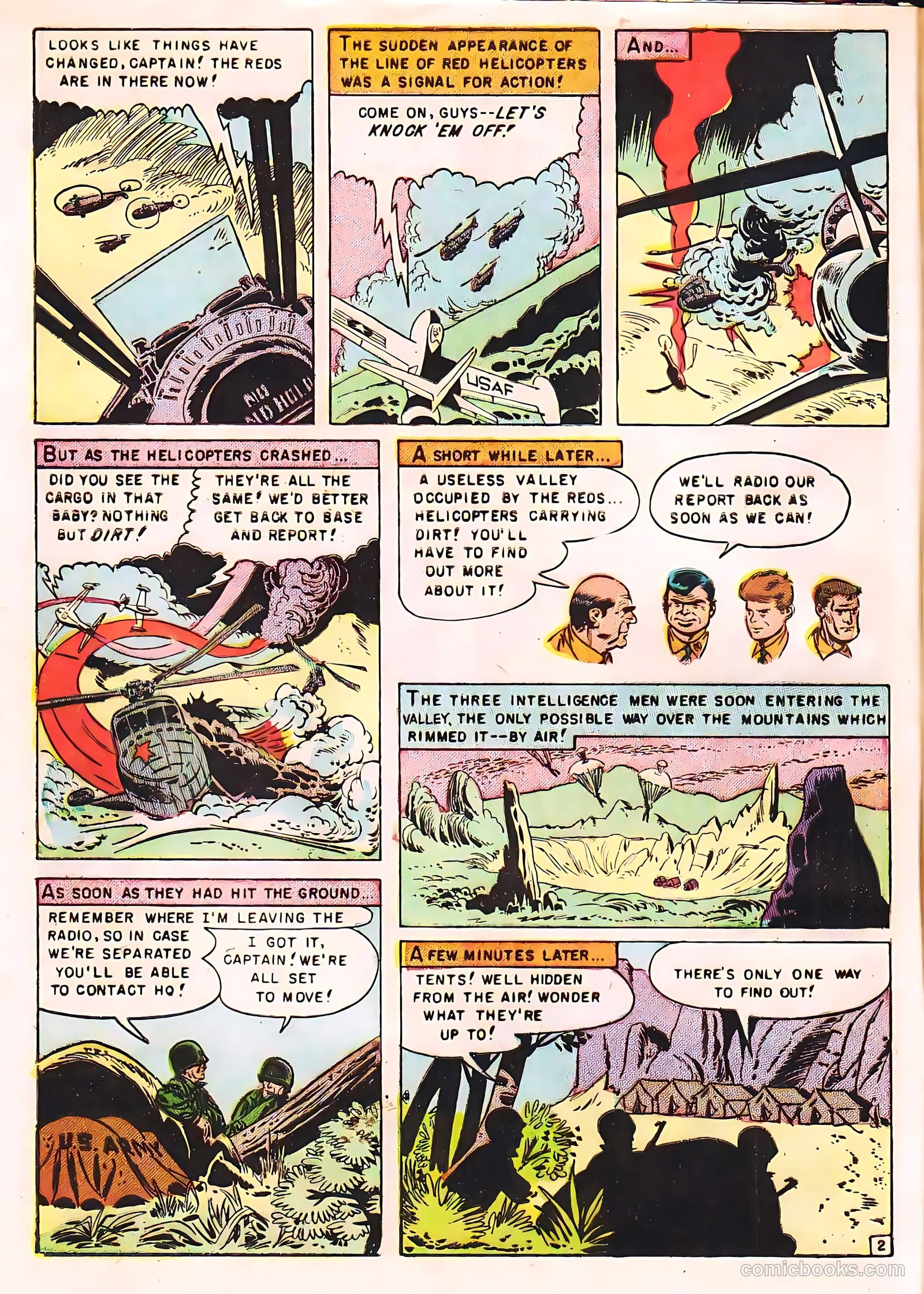 U.S. Paratroops #6 (1952) — page 4 of 36