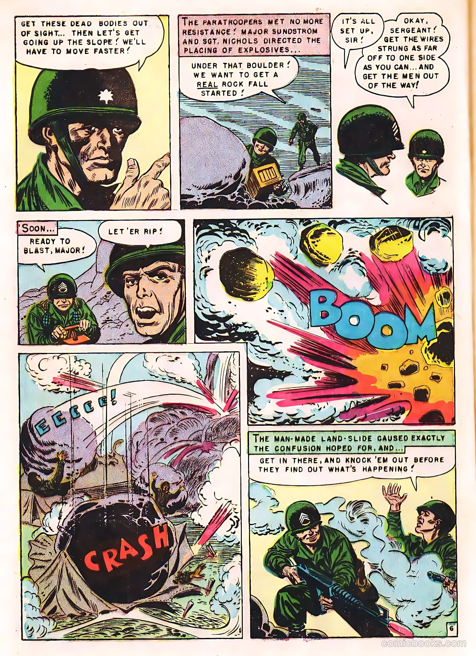 U.S. Paratroops #6 (1952) — page 8 of 36