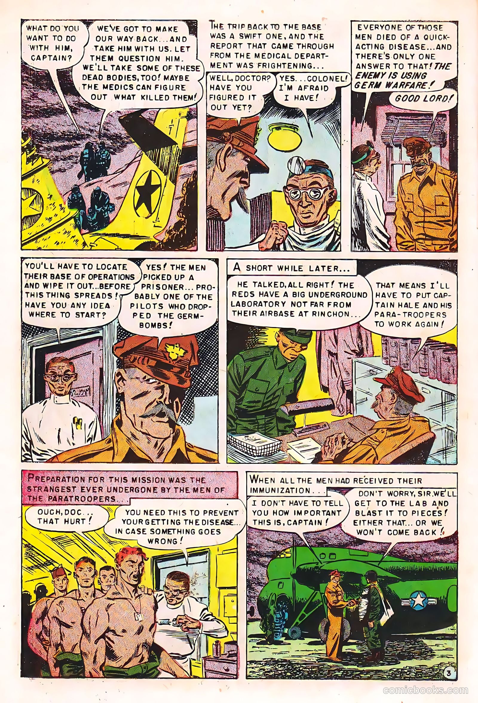 U.S. Paratroops #6 (1952) — page 14 of 36