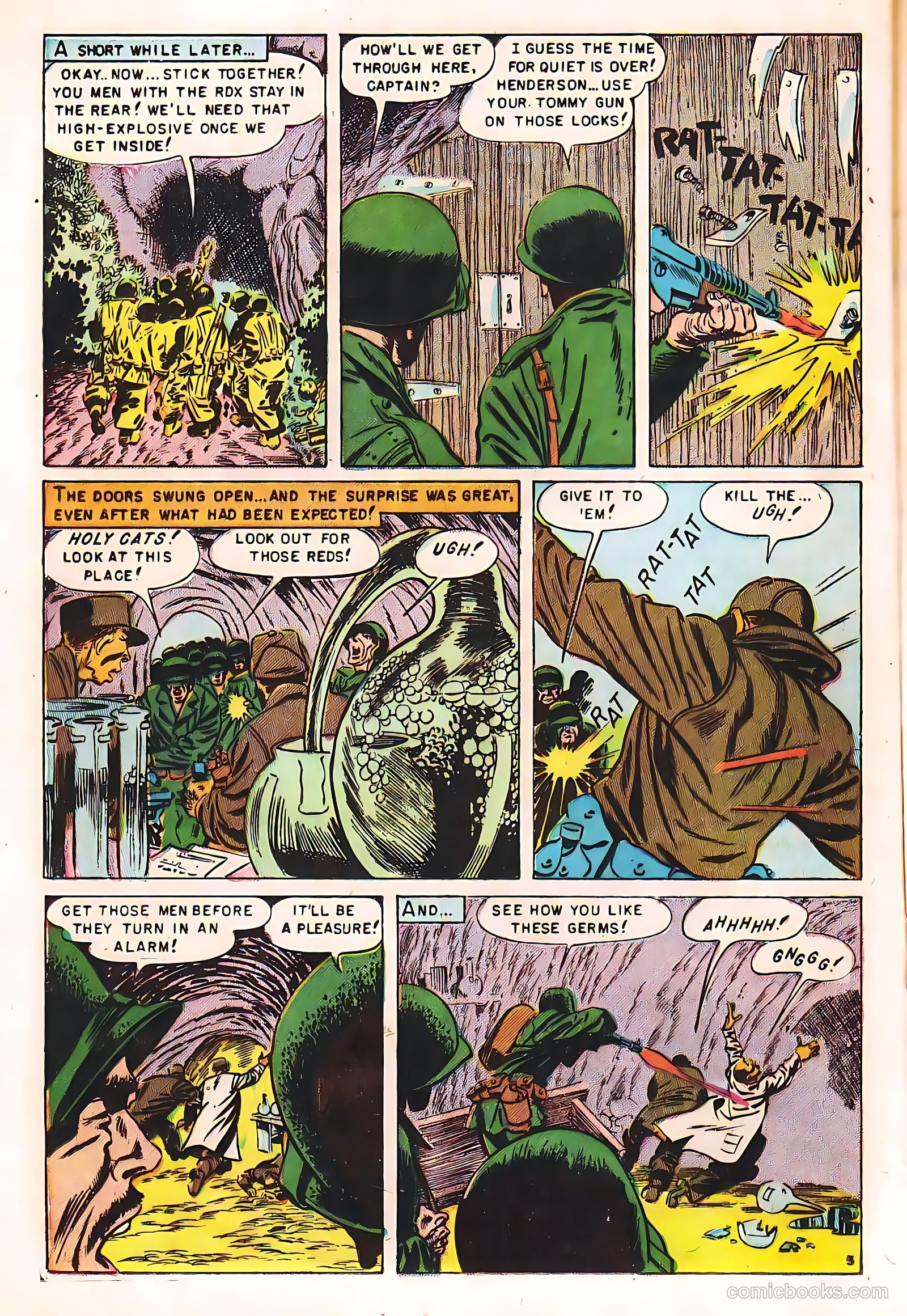 U.S. Paratroops #6 (1952) — page 16 of 36
