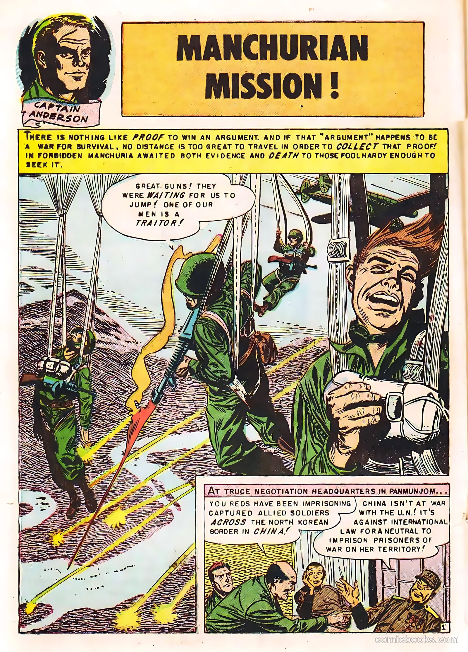U.S. Paratroops #6 (1952) — page 20 of 36