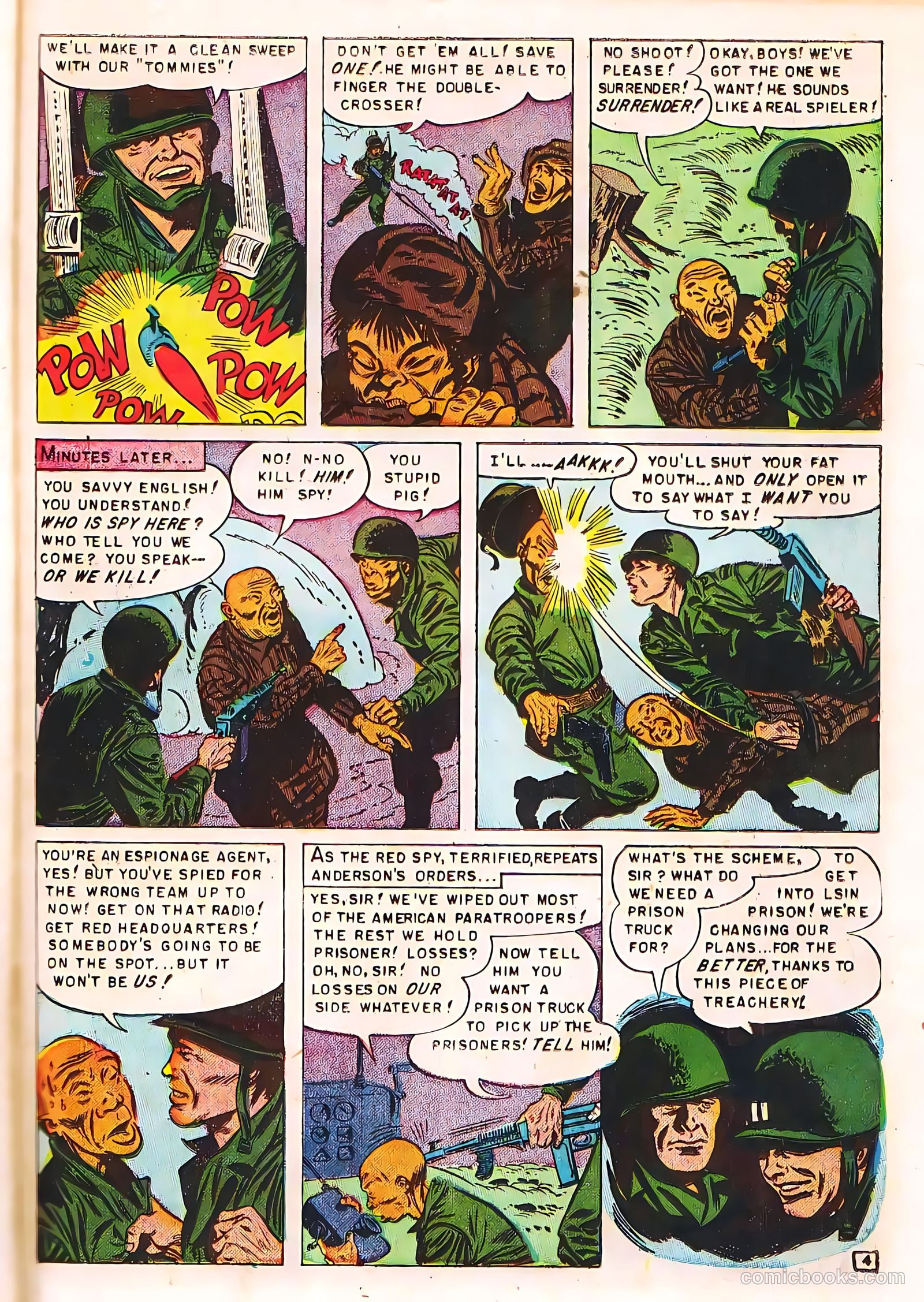 U.S. Paratroops #6 (1952) — page 23 of 36