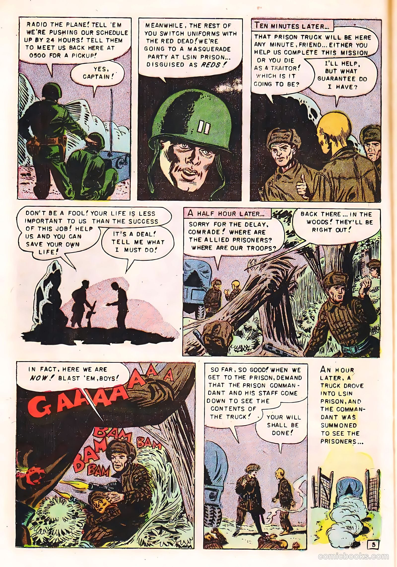U.S. Paratroops #6 (1952) — page 24 of 36