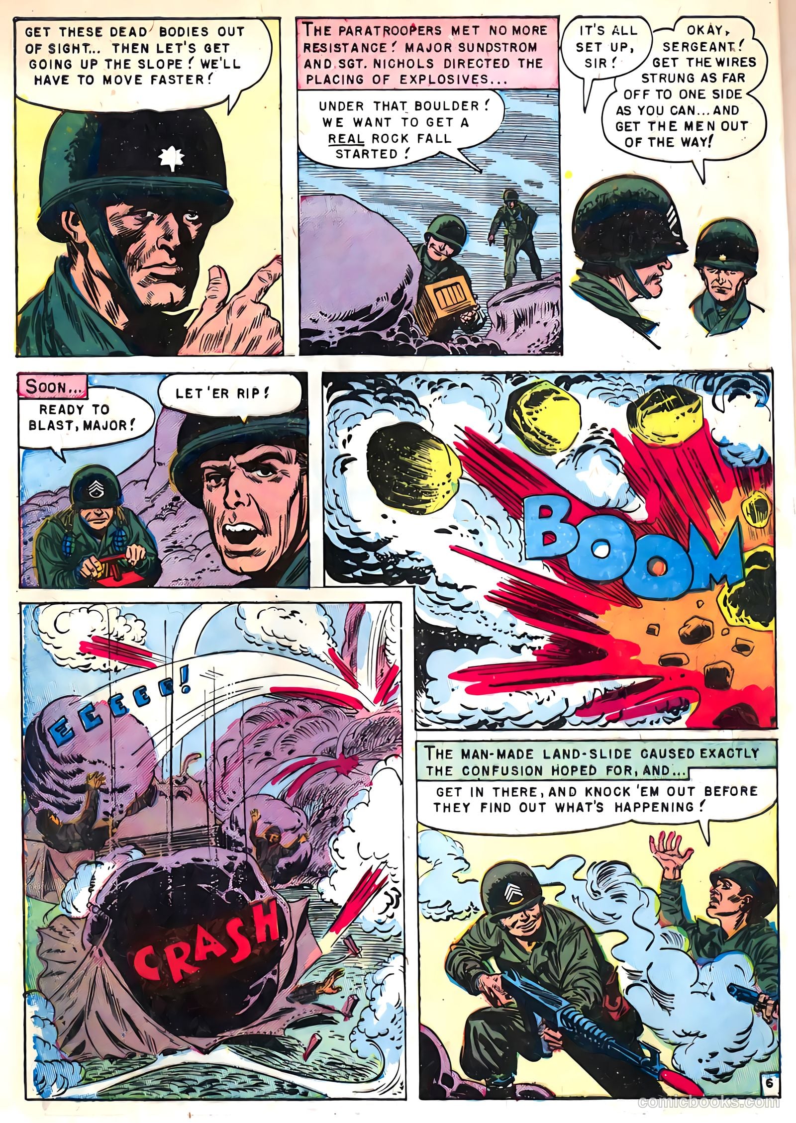 U.S. Paratroops #8 (1958) — page 8 of 36