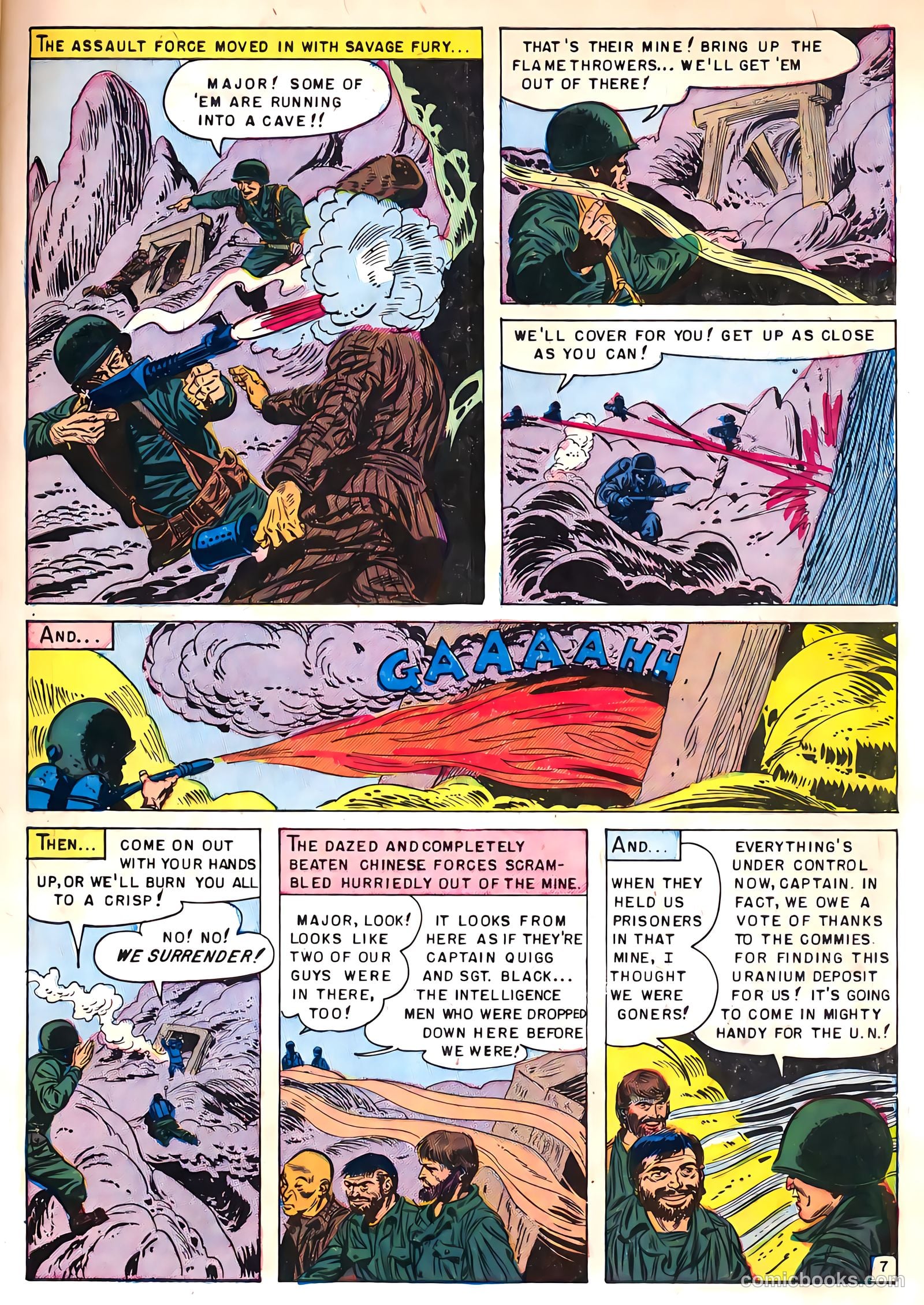 U.S. Paratroops #8 (1958) — page 9 of 36