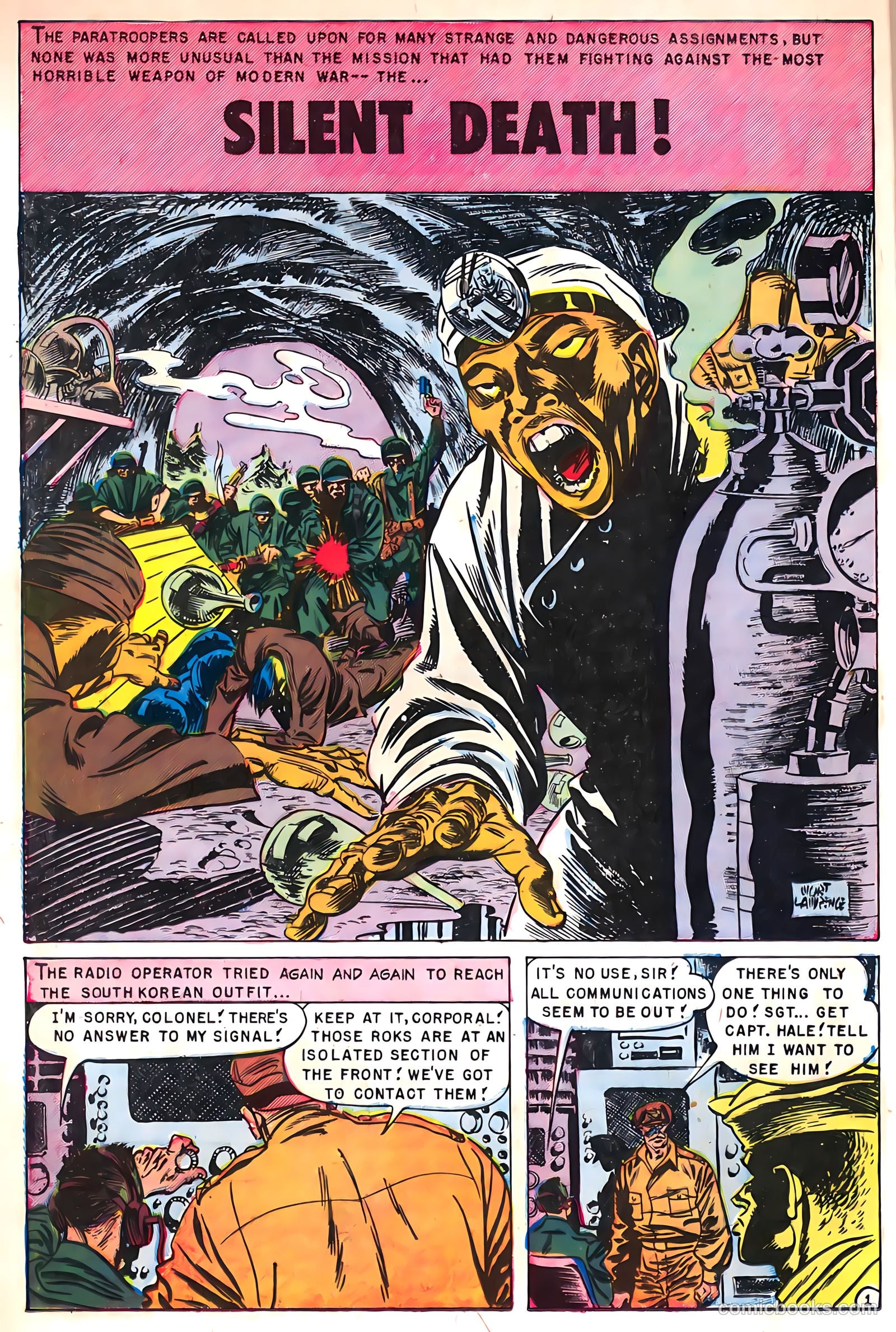 U.S. Paratroops #8 (1958) — page 12 of 36