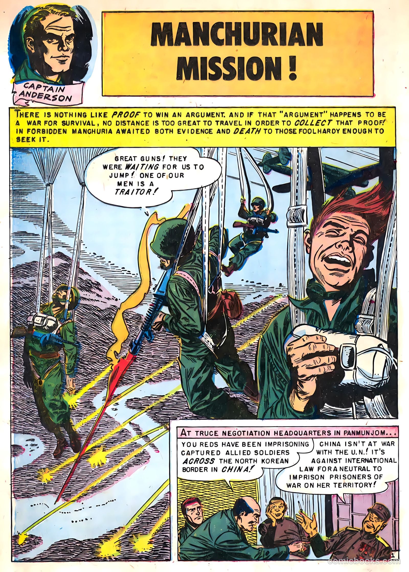 U.S. Paratroops #8 (1958) — page 20 of 36