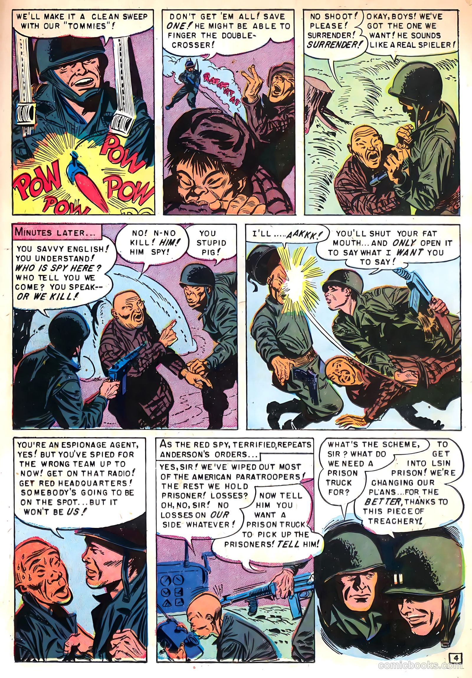 U.S. Paratroops #8 (1958) — page 23 of 36