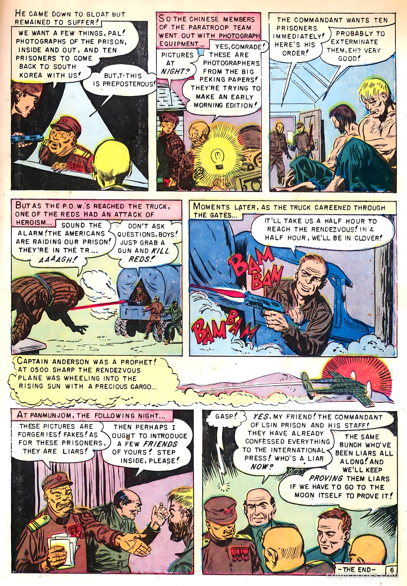 U.S. Paratroops #8 (1958) — page 25 of 36