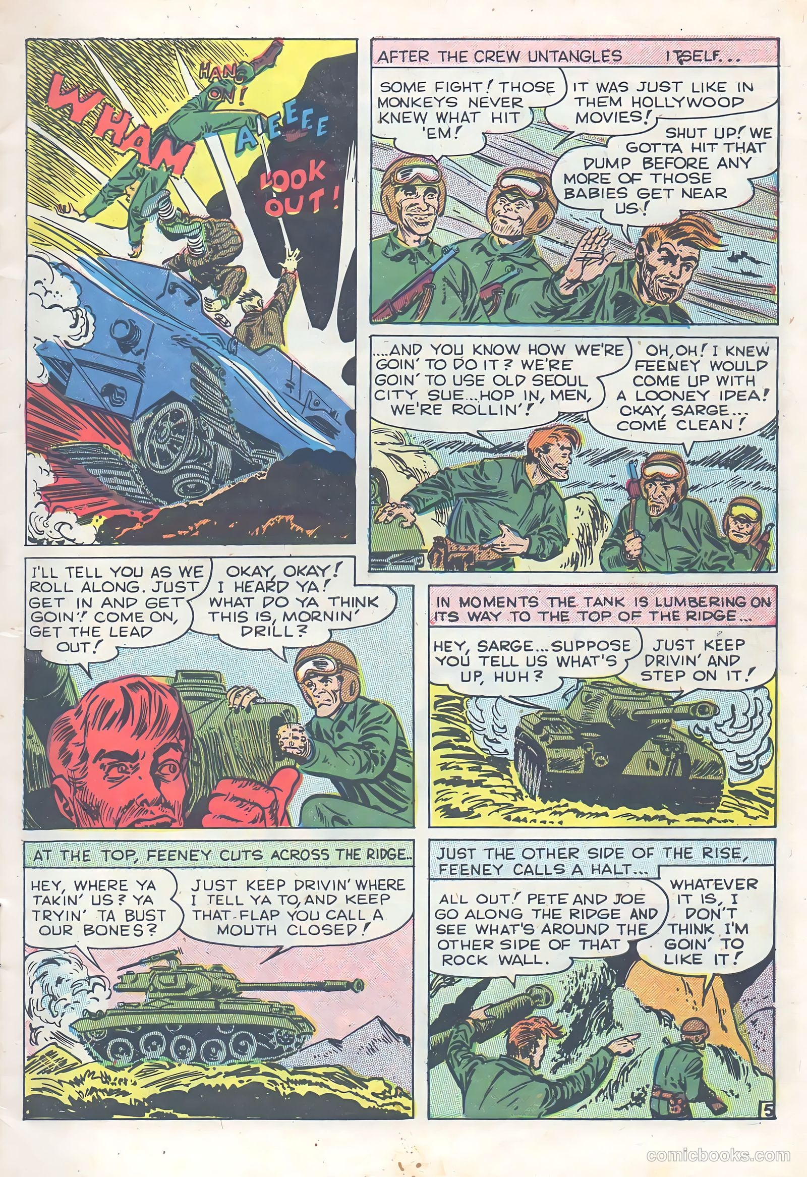 U.S. Tank Commandos #1 (1958) — page 7 of 36