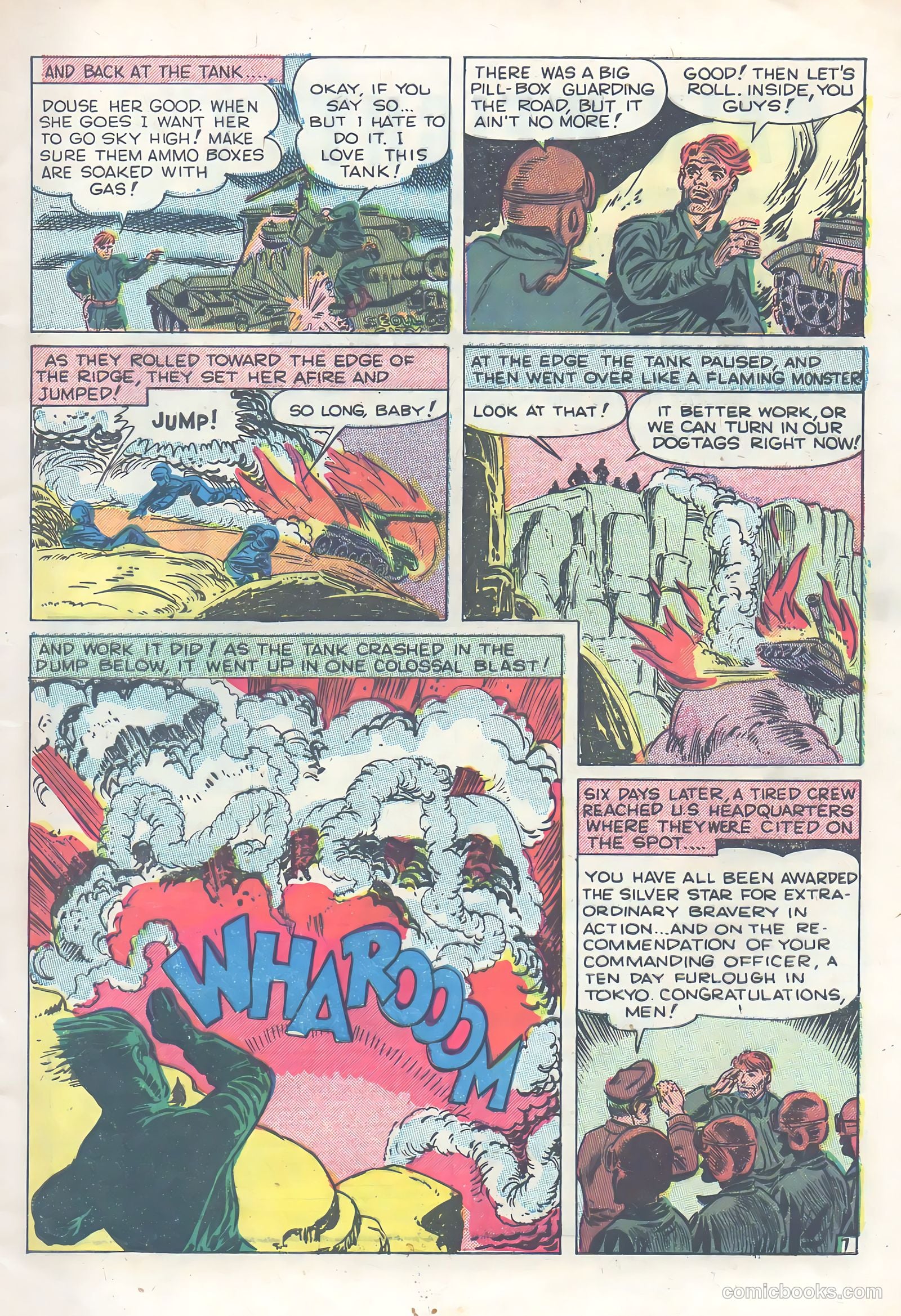 U.S. Tank Commandos #1 (1958) — page 9 of 36