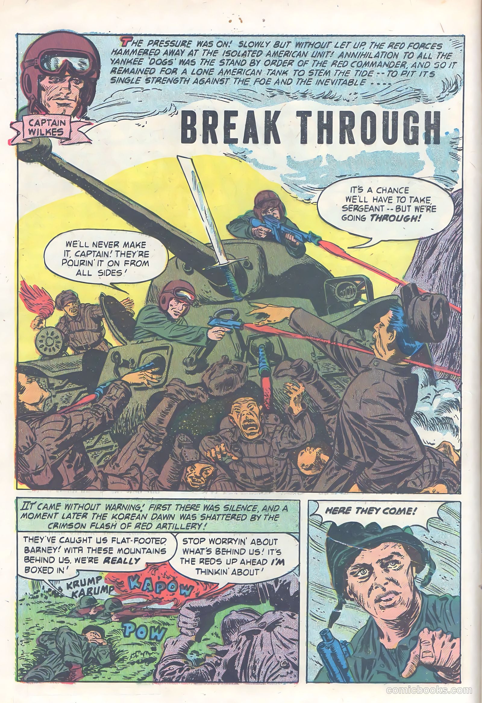 U.S. Tank Commandos #1 (1958) — page 12 of 36