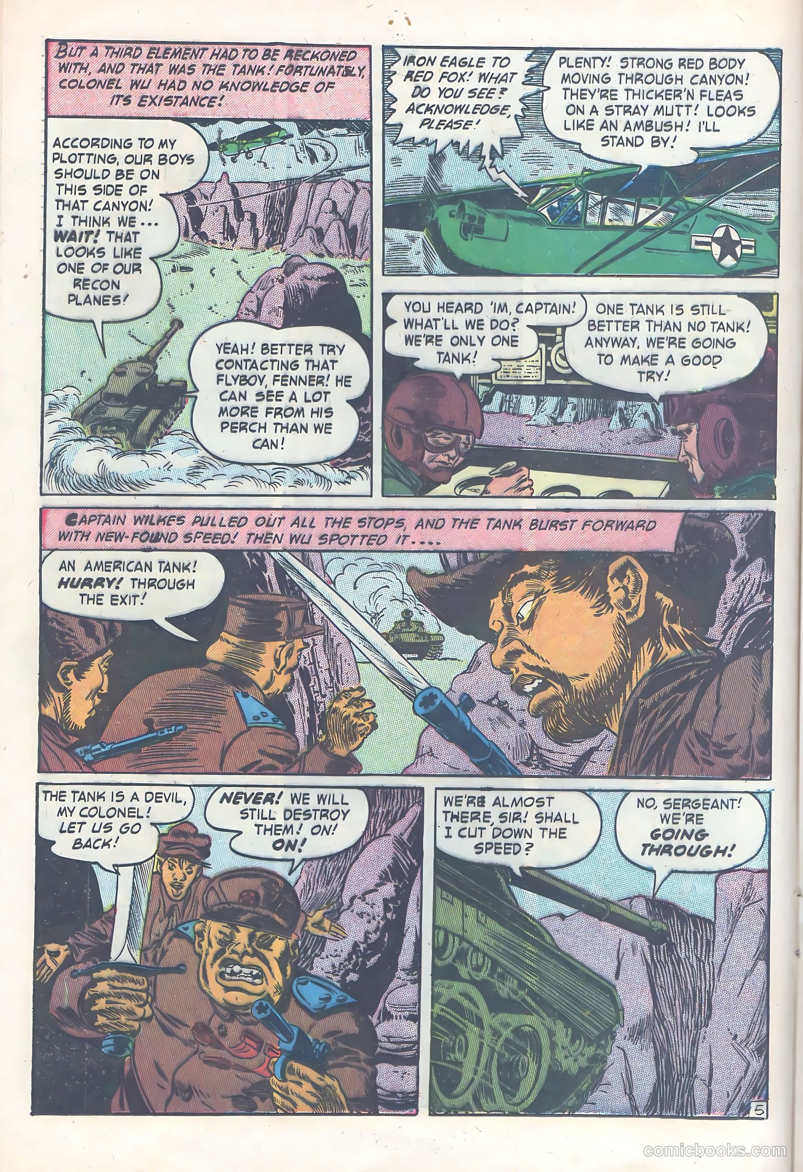 U.S. Tank Commandos #1 (1958) — page 16 of 36