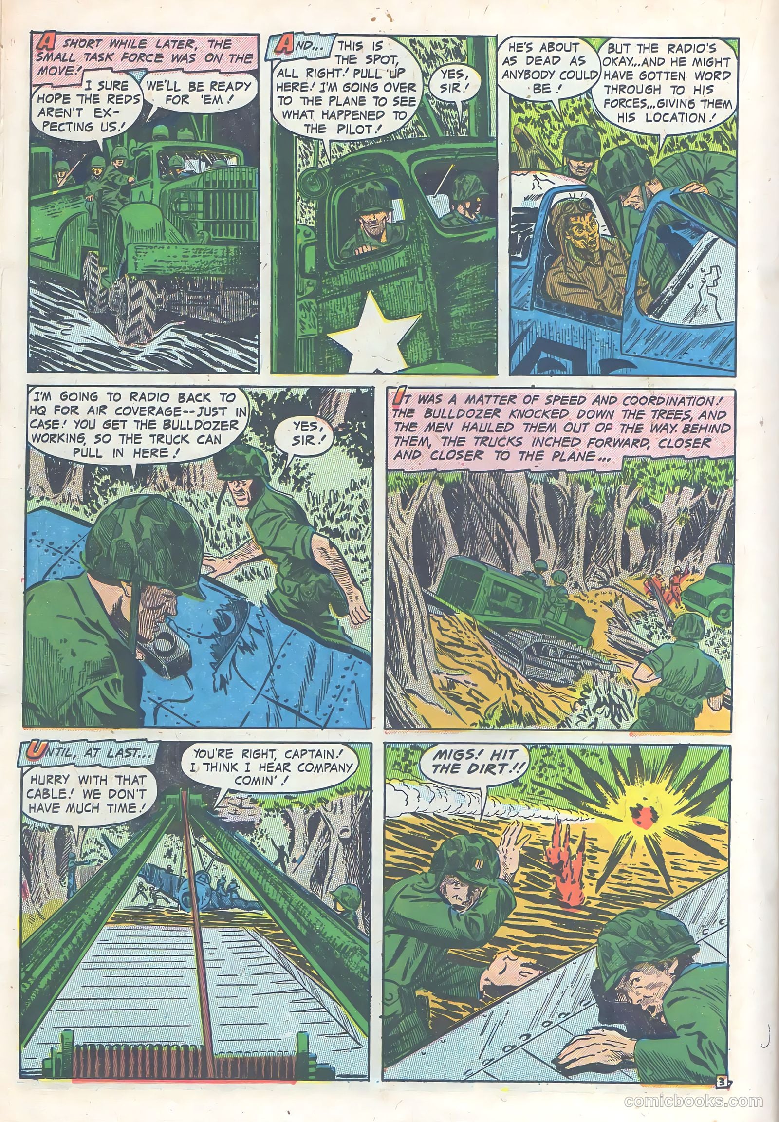 U.S. Tank Commandos #1 (1958) — page 22 of 36
