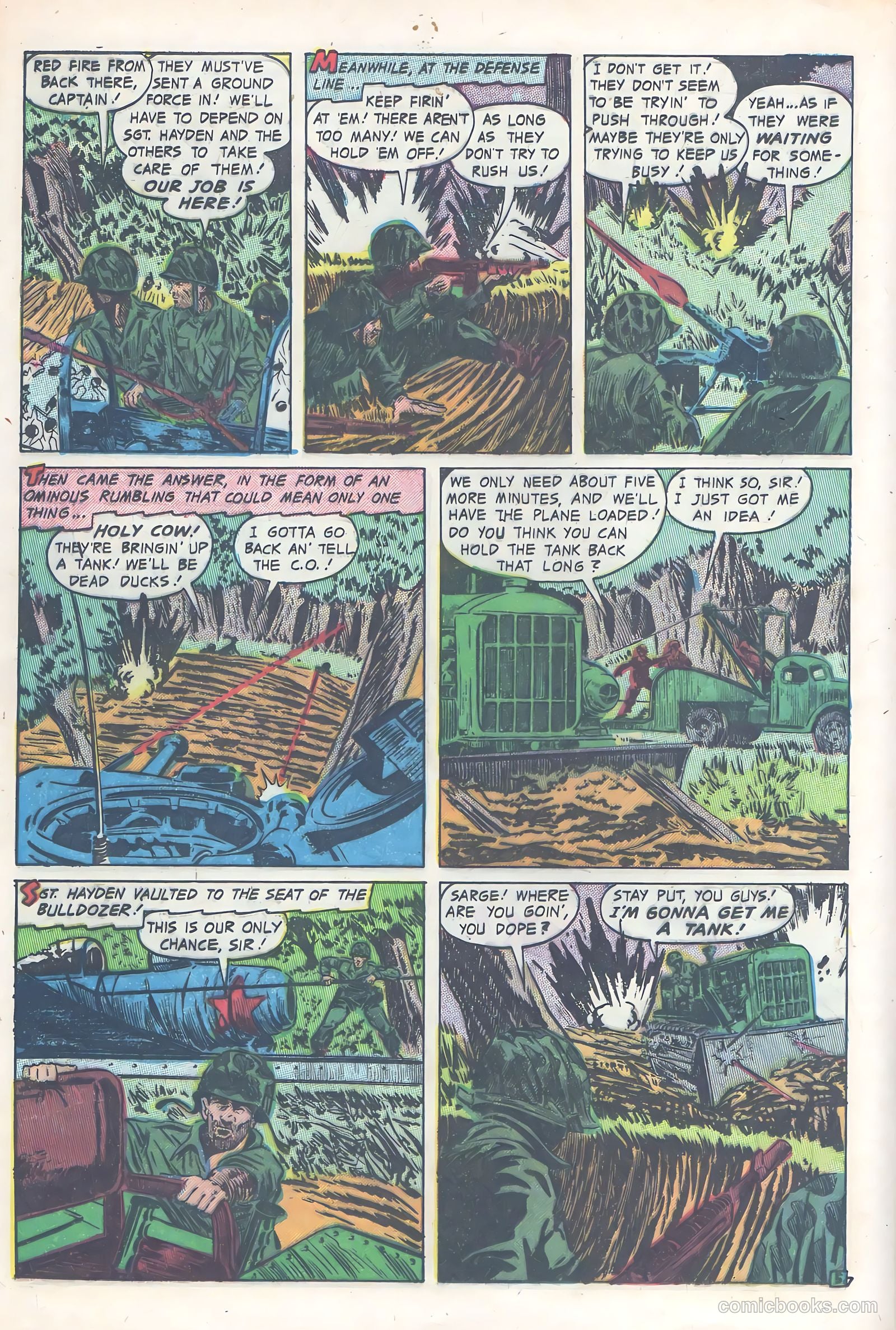 U.S. Tank Commandos #1 (1958) — page 24 of 36