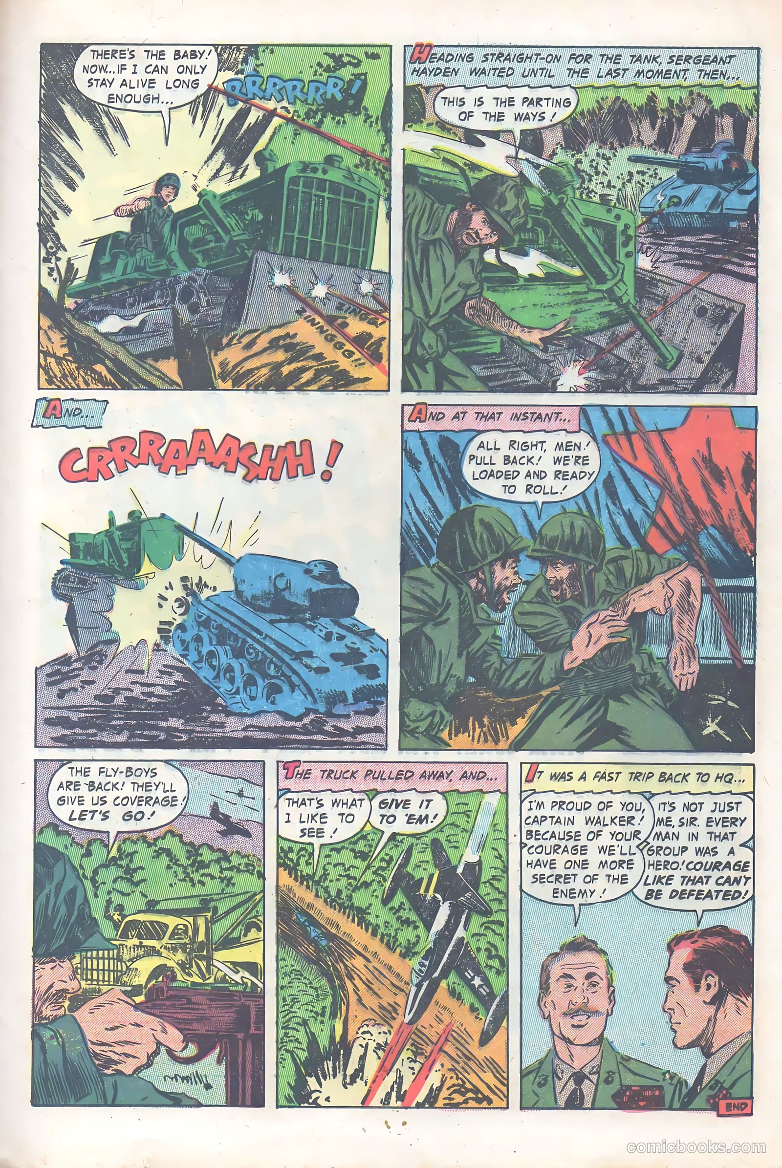 U.S. Tank Commandos #1 (1958) — page 25 of 36