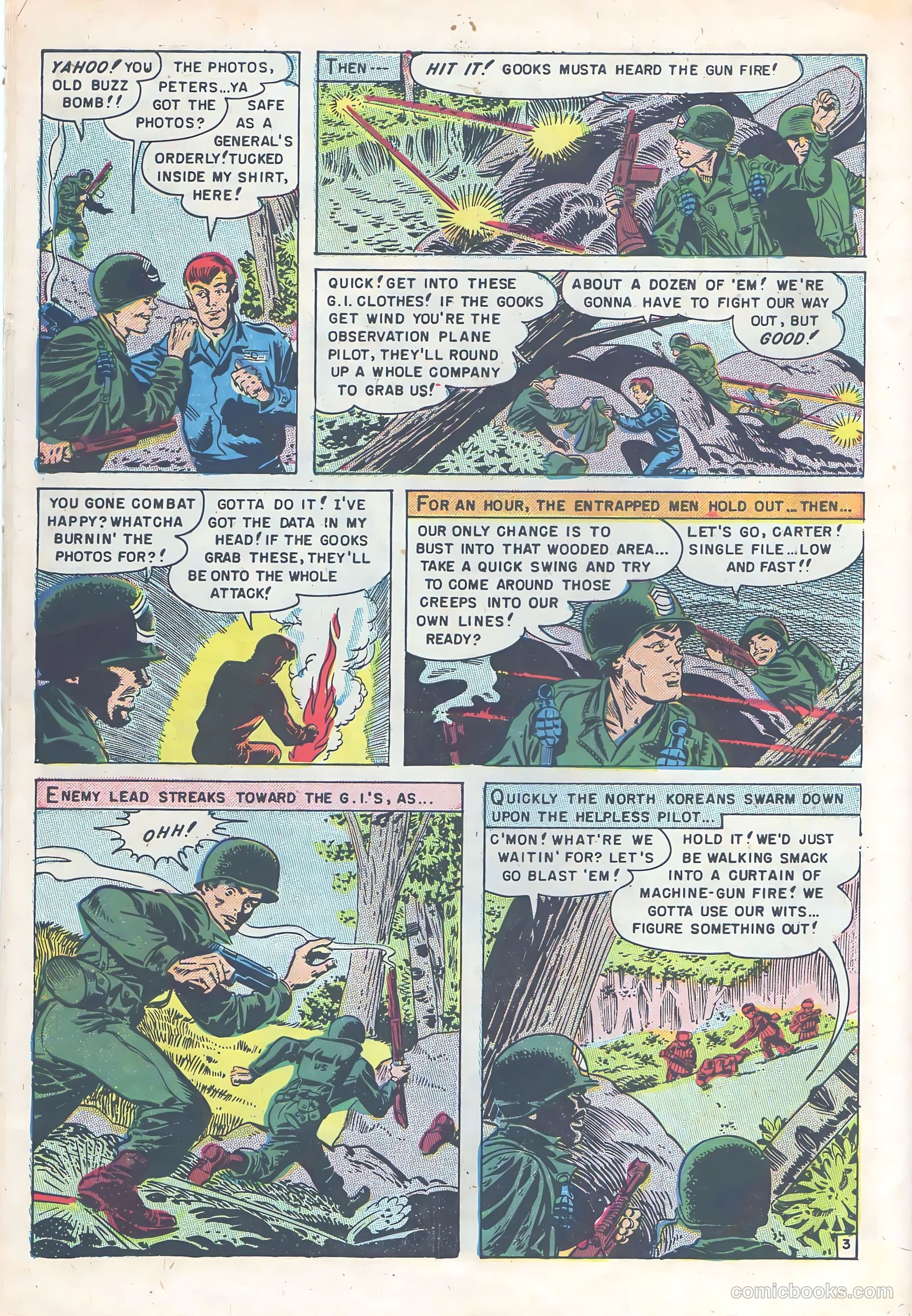 U.S. Tank Commandos #1 (1958) — page 30 of 36