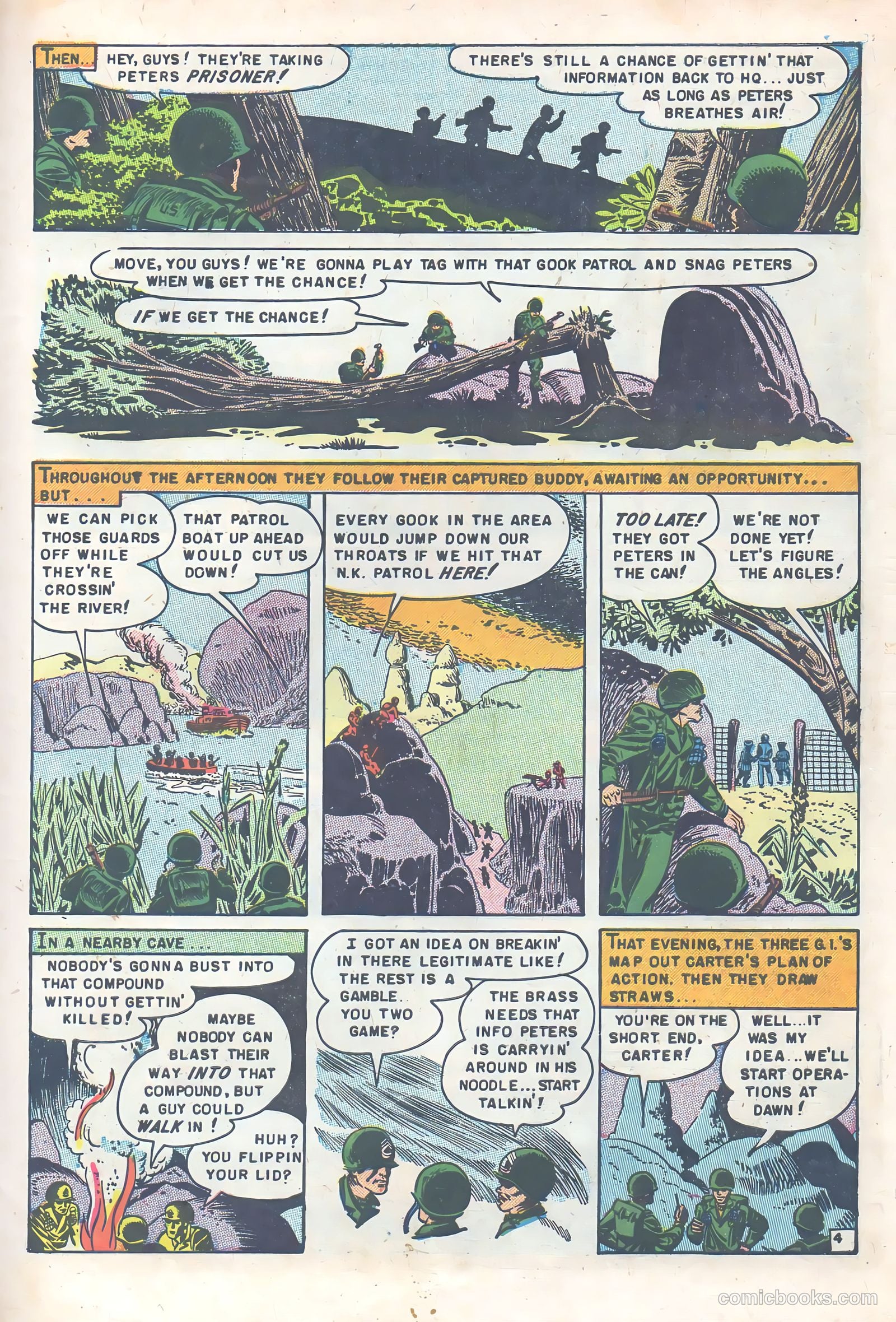 U.S. Tank Commandos #1 (1958) — page 31 of 36