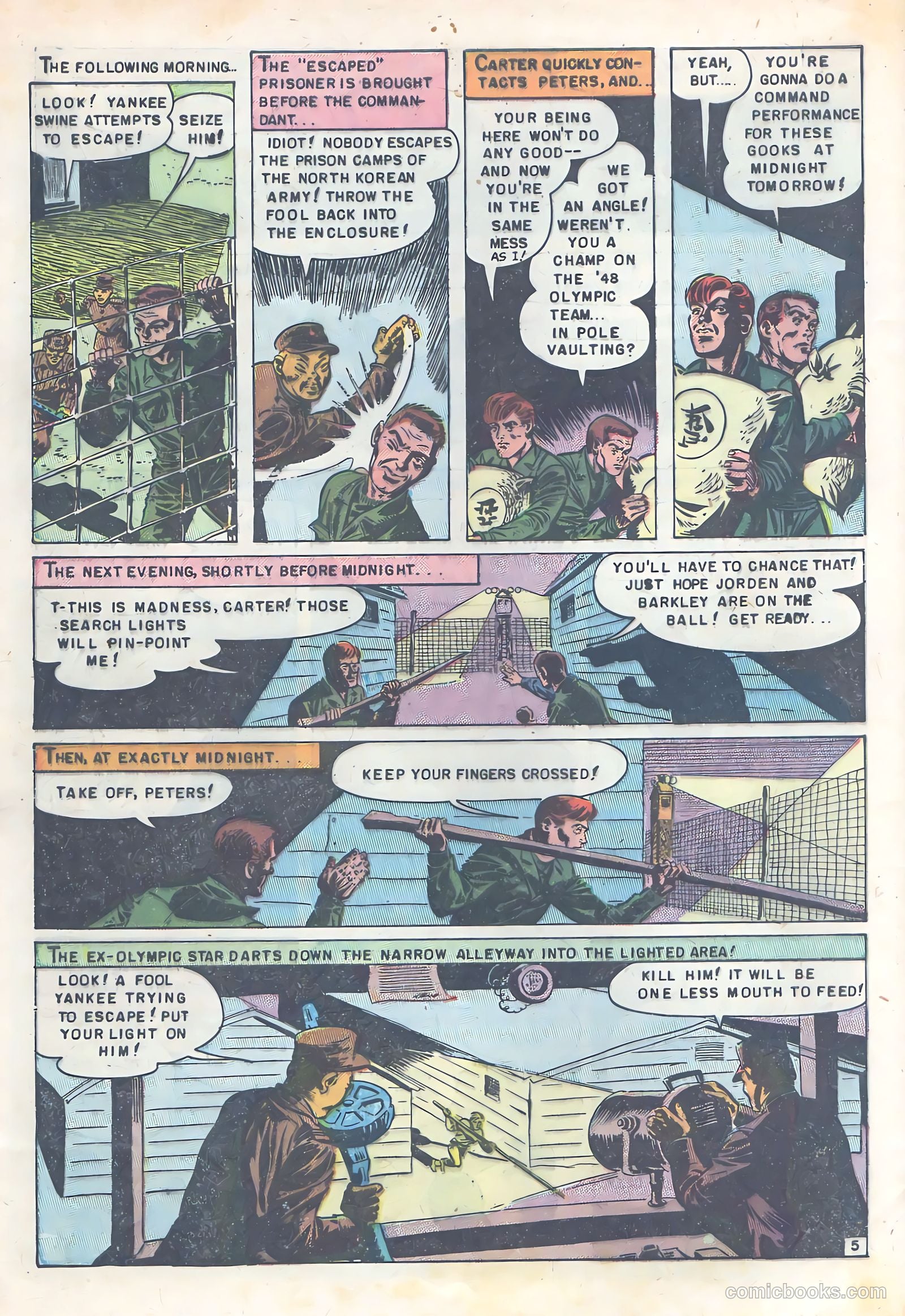 U.S. Tank Commandos #1 (1958) — page 32 of 36