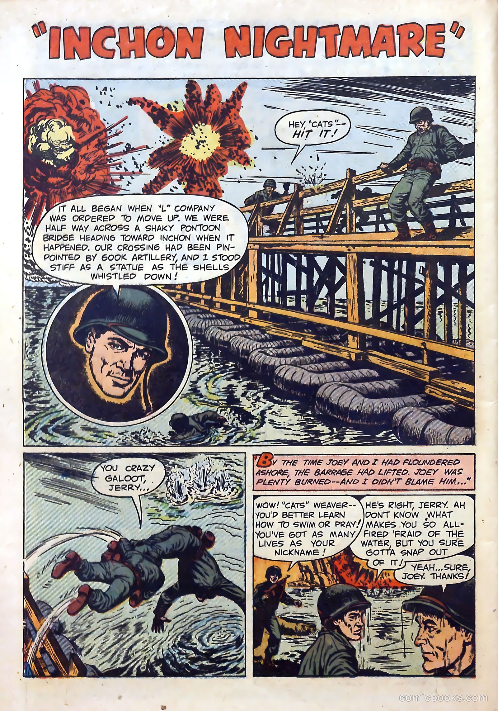 U.S. Tank Commandos #1 (1952) — page 28 of 36