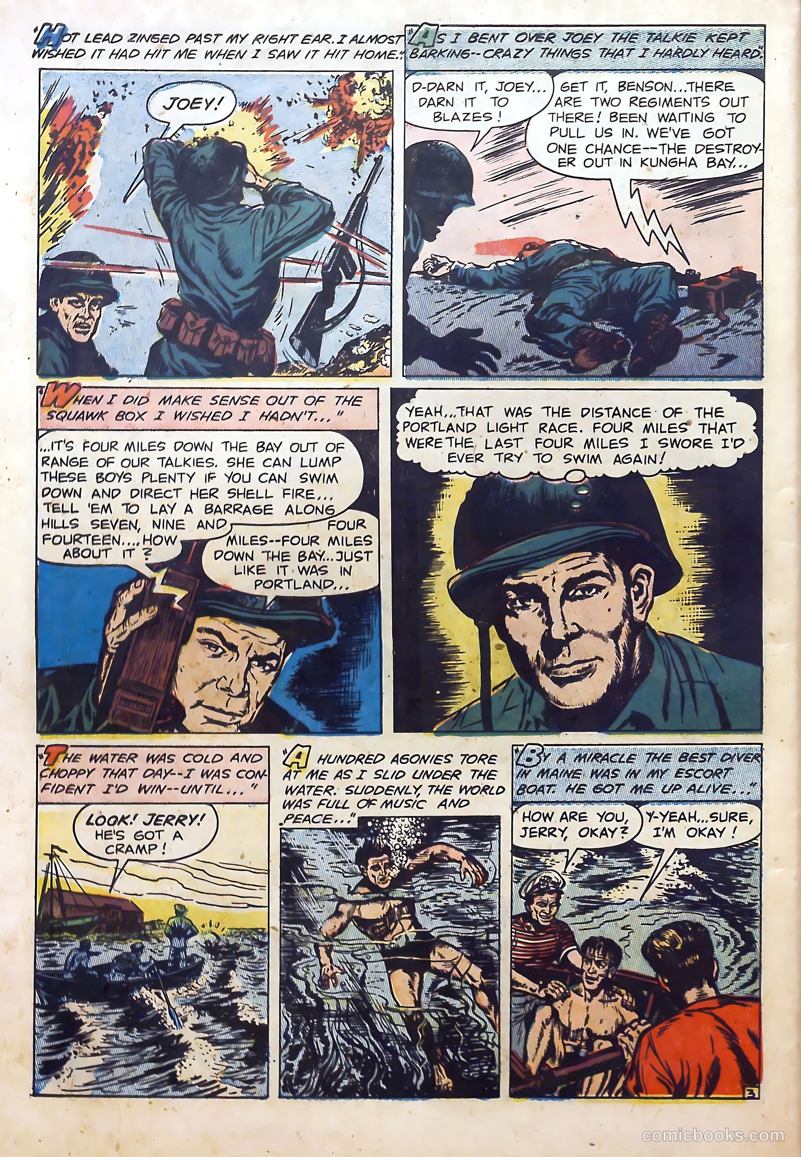 U.S. Tank Commandos #1 (1952) — page 30 of 36